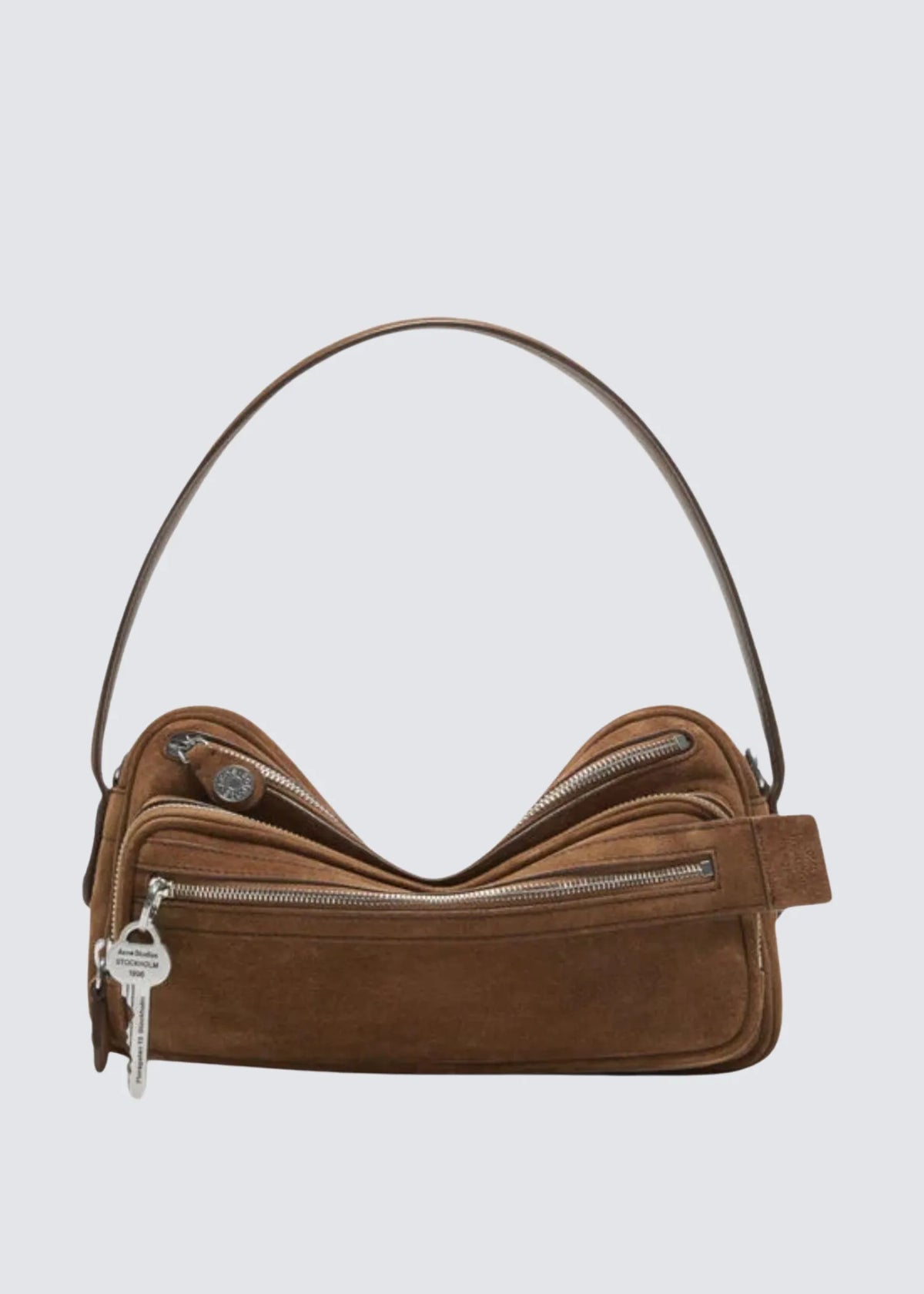 Acne Studios, Camero Party Suede, Cognac Brown, Tasche