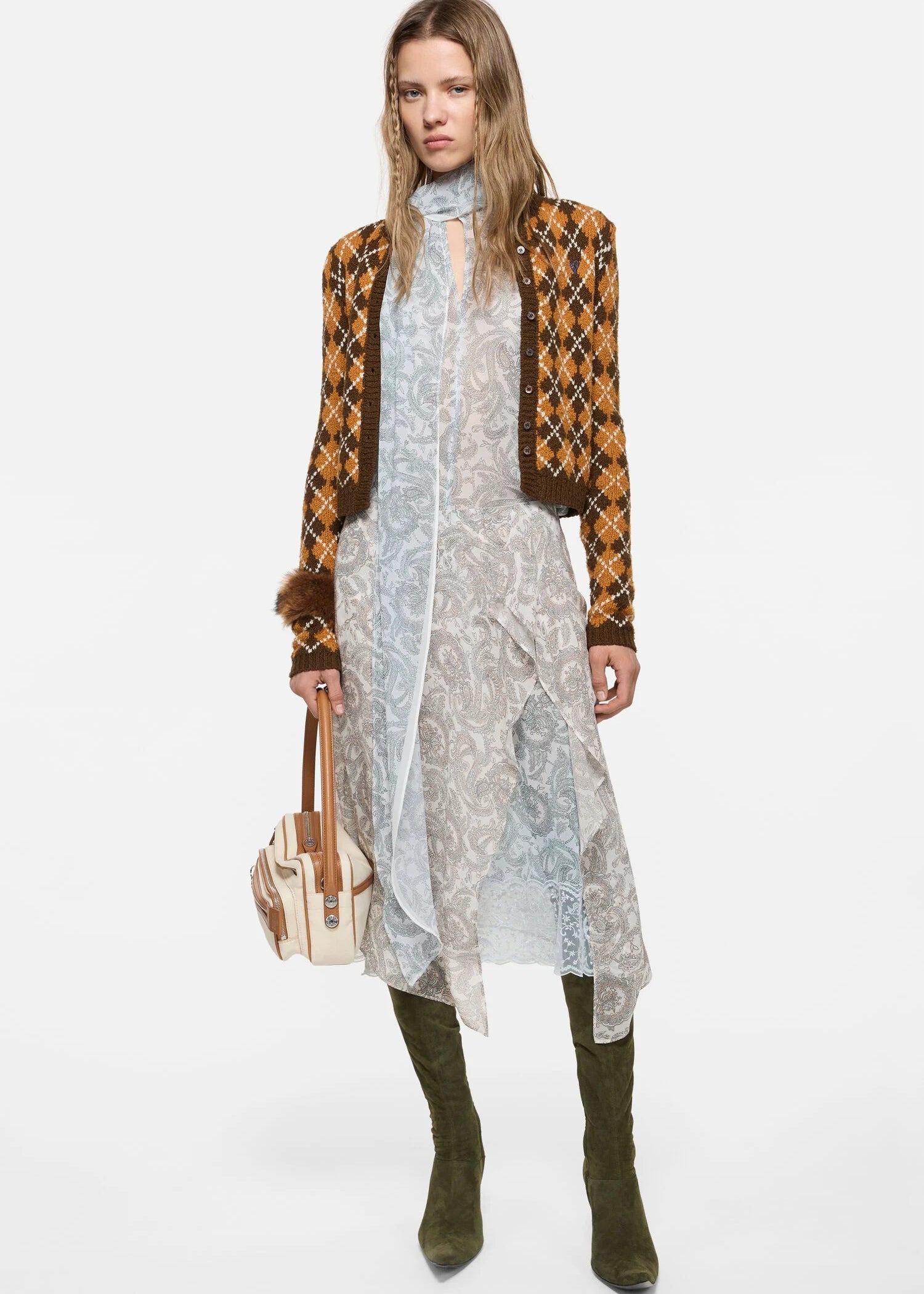 Acne Studios, Paisley, Light Beige, Rock
