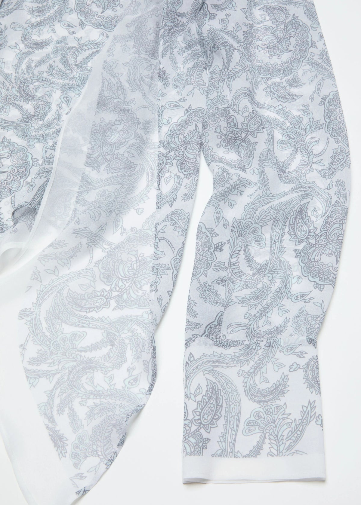 Acne Studios, Paisley, Light Blue / Beige, Bluse