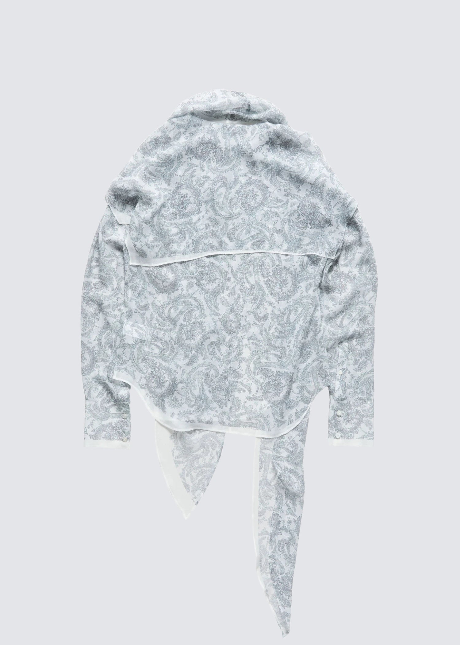 Acne Studios, Paisley, Light Blue / Beige, Bluse