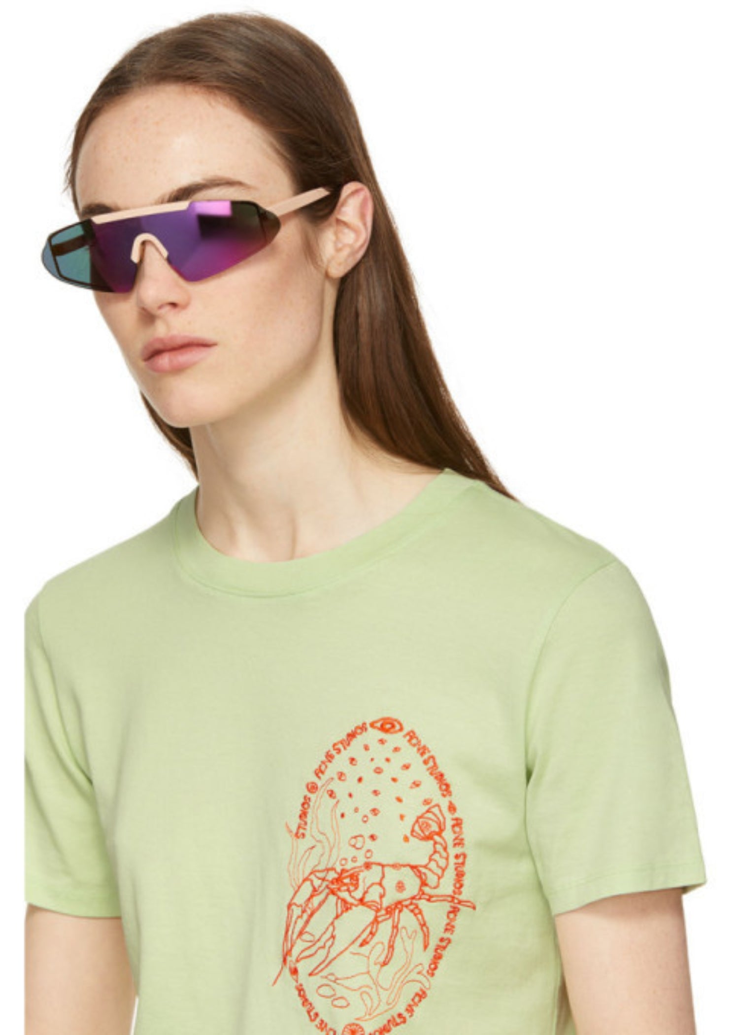 Metal Frame Eyewear, Black, Sunglasses 