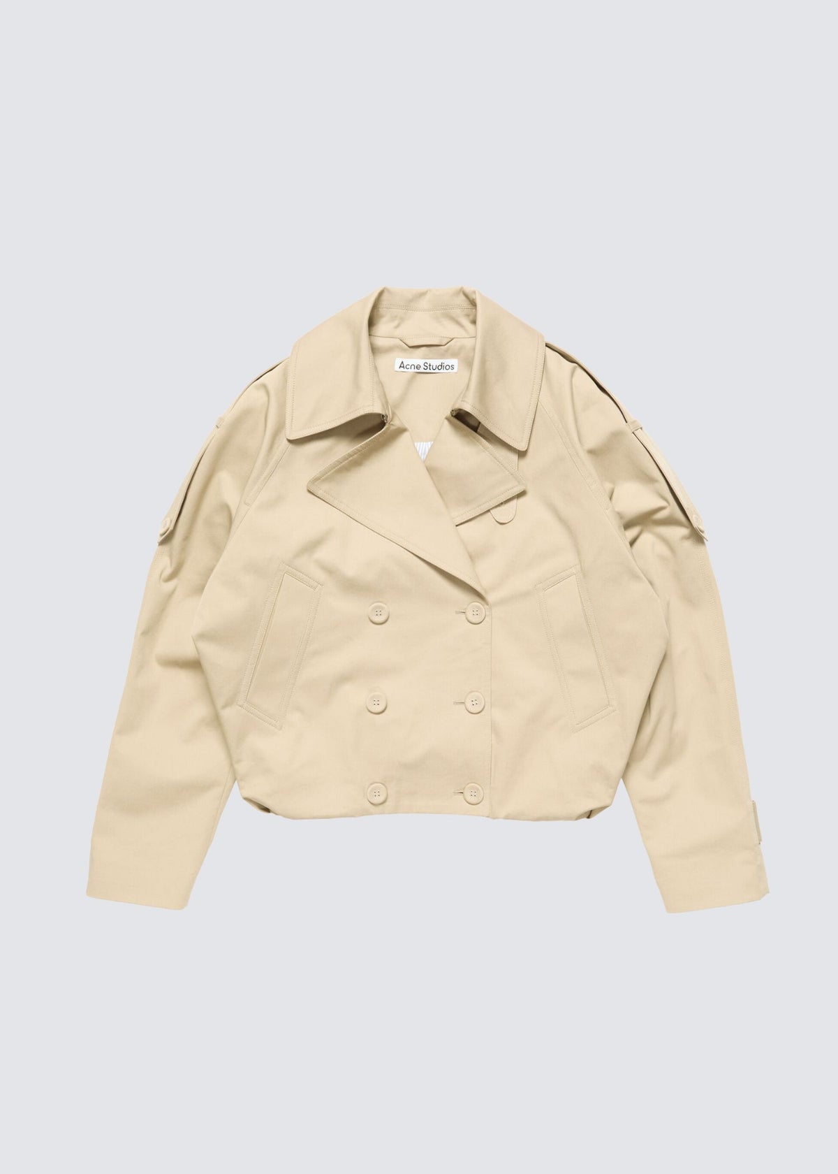 Acne Studios, Trench, Pale Beige, Jacke