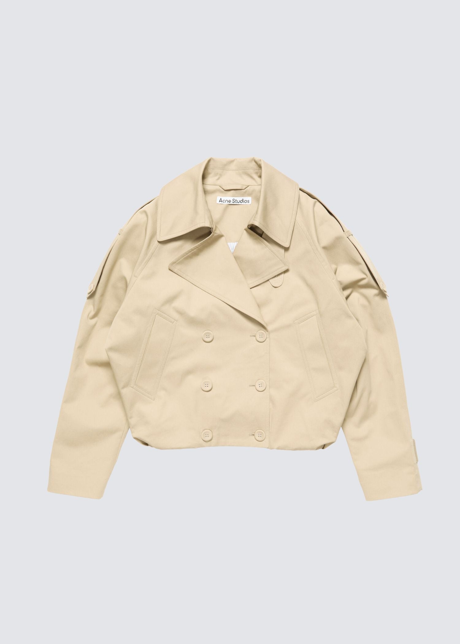 Acne Studios, Trench, Pale Beige, Jacke