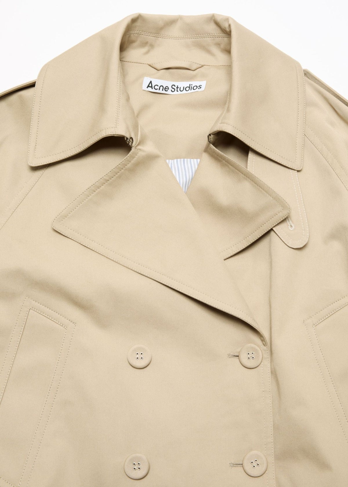 Acne Studios, Trench, Pale Beige, Jacke