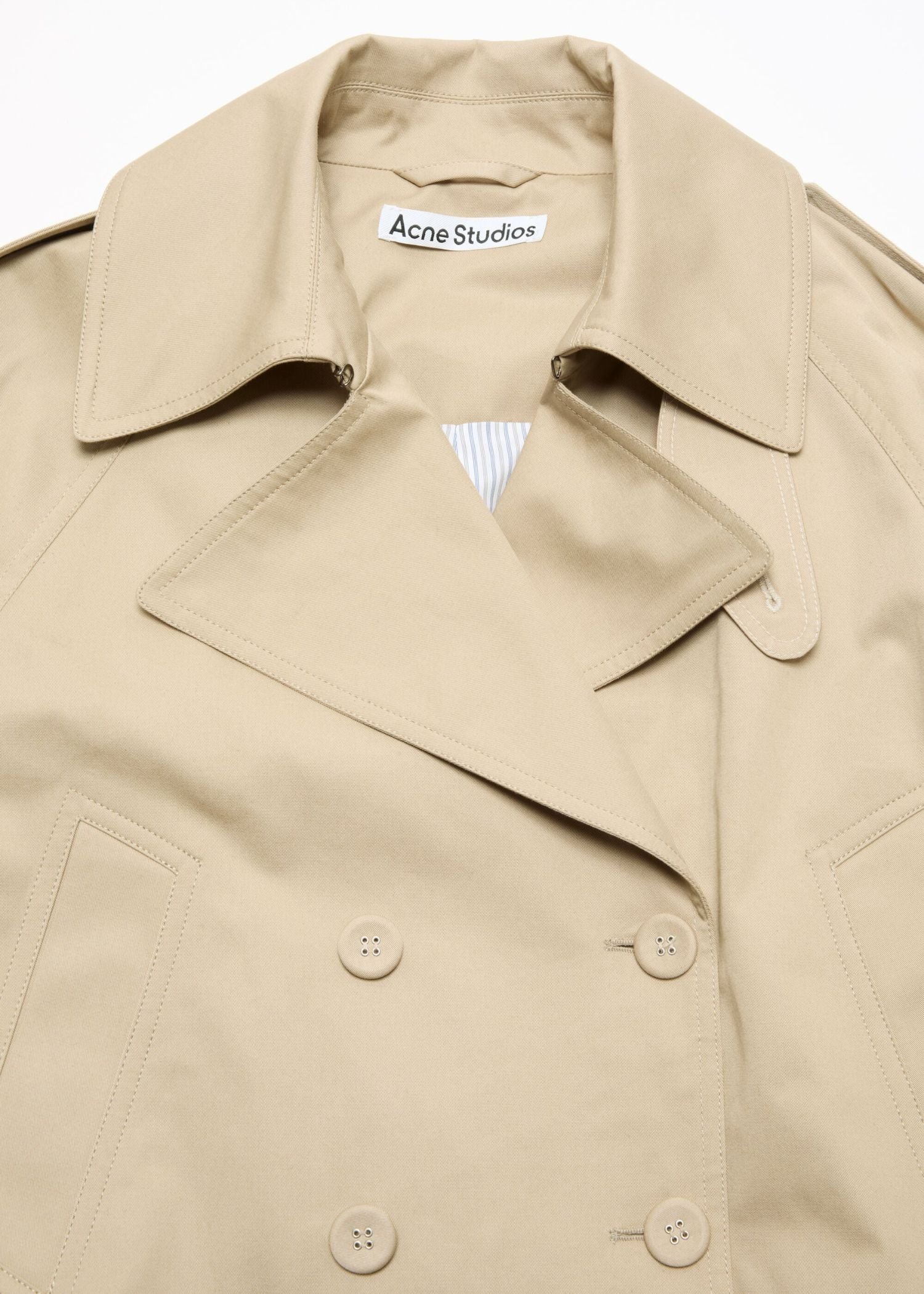 Acne Studios, Trench, Pale Beige, Jacke