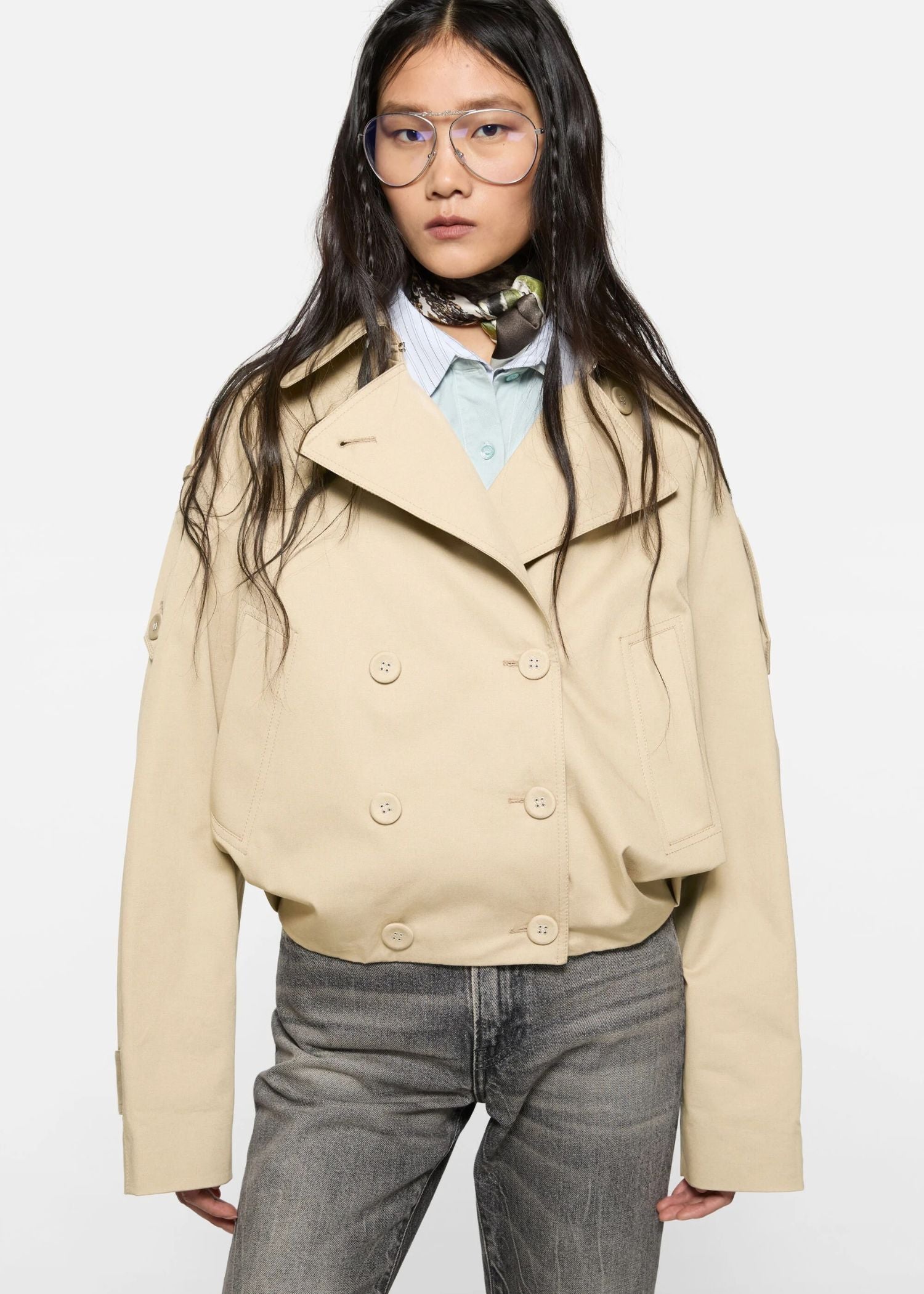 Acne Studios, Trench, Pale Beige, Jacke