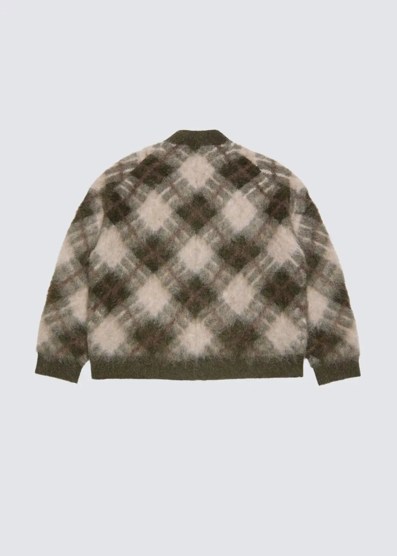 Face, mandarin, cardigan 