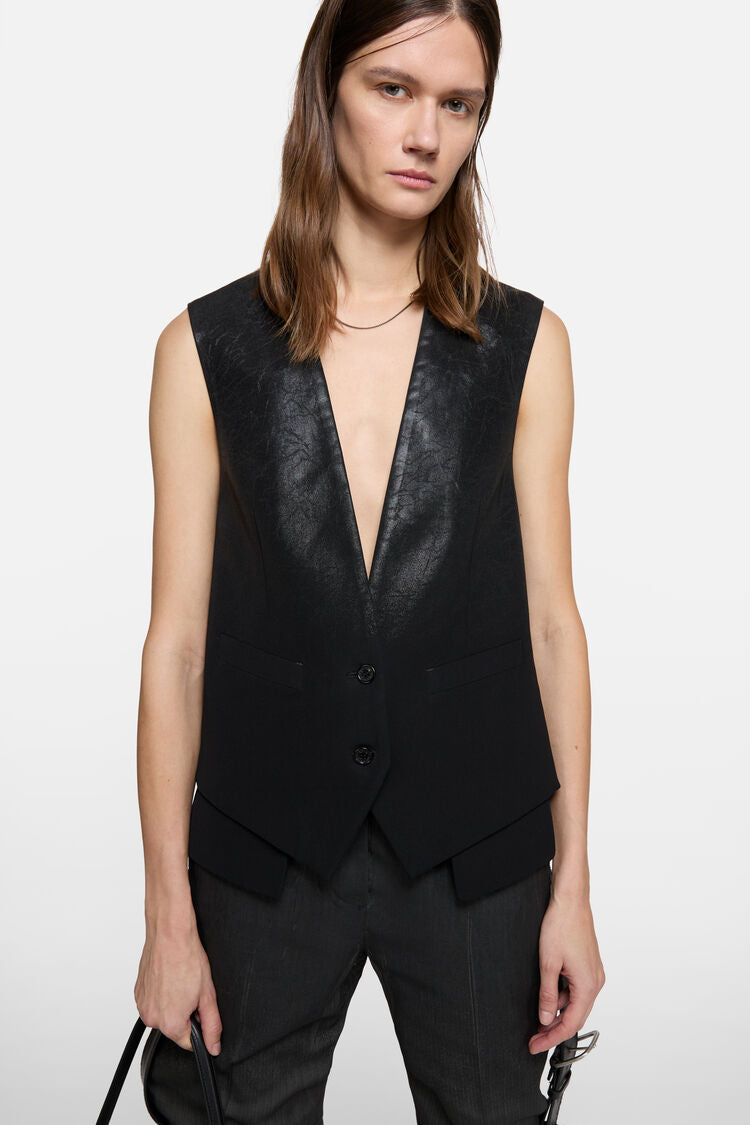 Acne Studios, Degradé, Black, Weste
