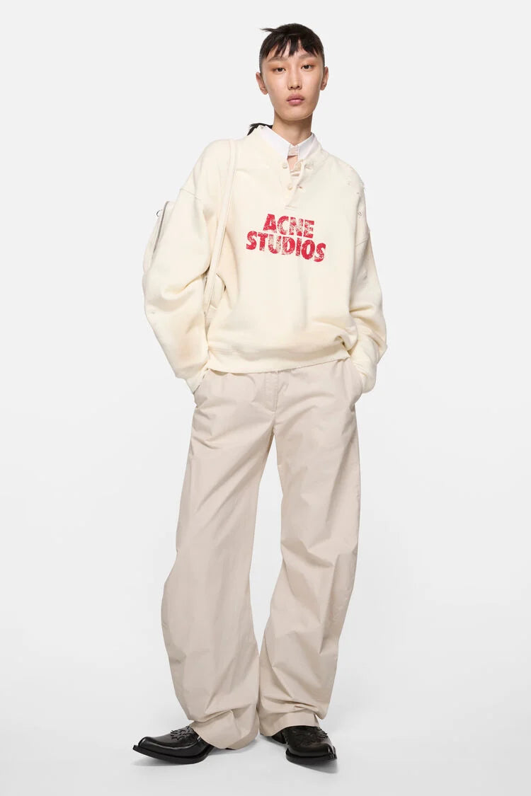 Acne Studios, Fleece, Off White, Sweatshirt