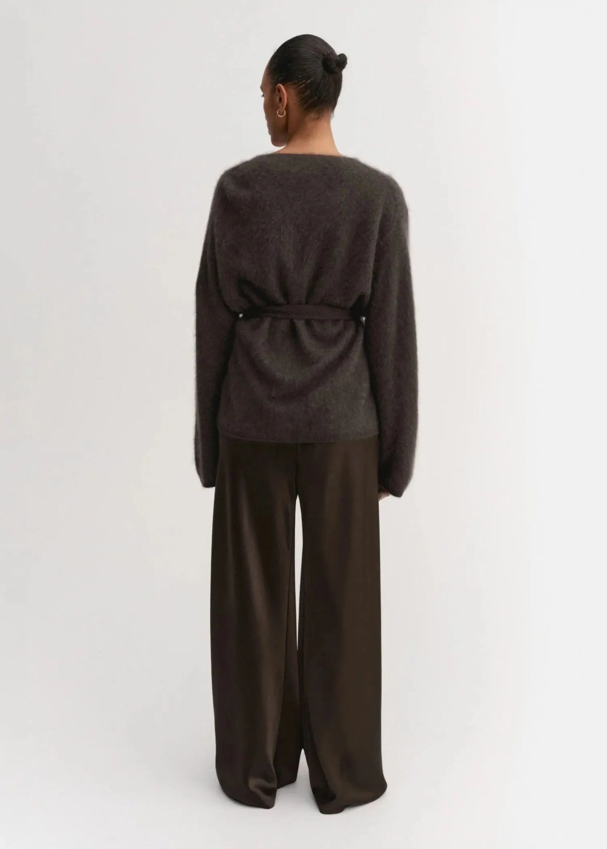 Almada Label, Aria, Brushed Chocolate, Cardigan