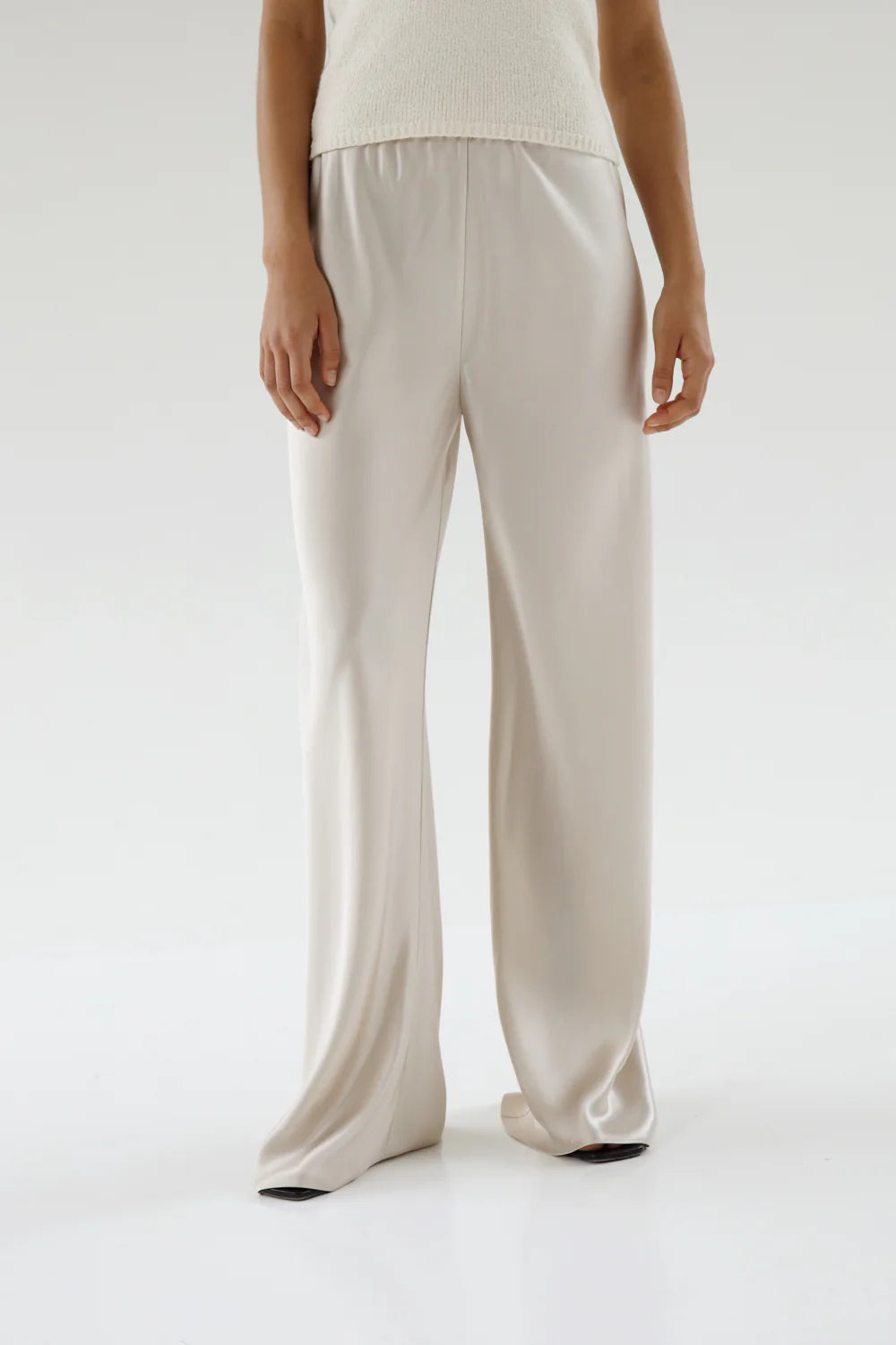Almada Label Bias Pearl Pants 