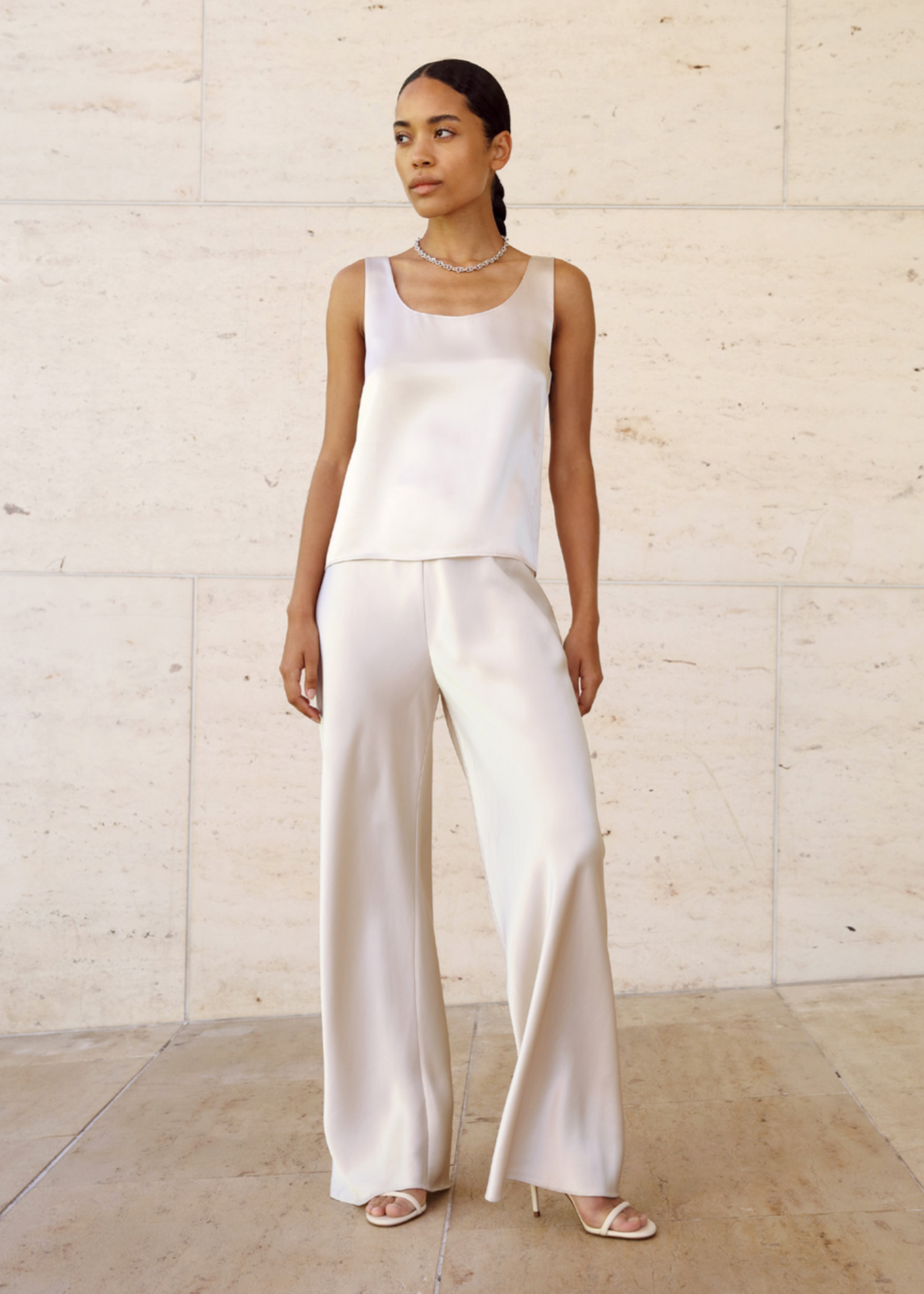 Almada Label Bias Pearl Pant 