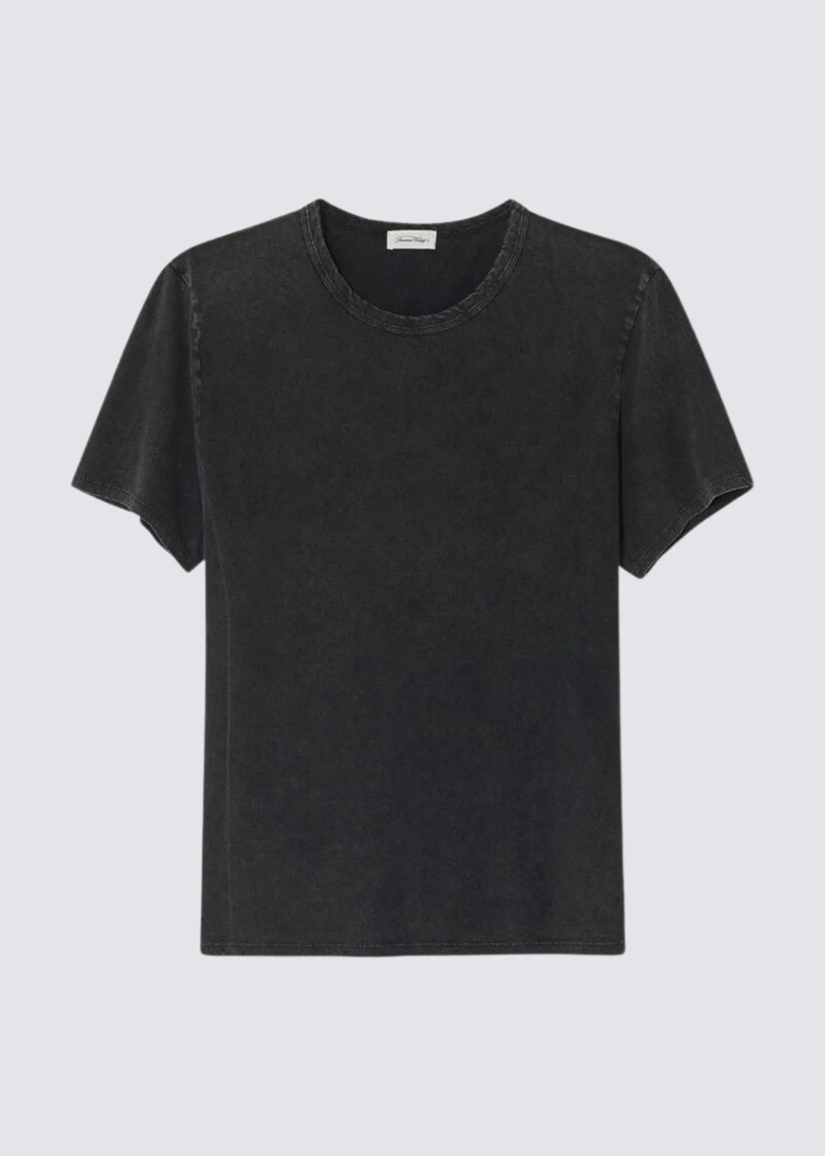 American Vintage, Fakobay, Anthrazit Vintage, T-Shirt freistehend von vorne abgelichtet.