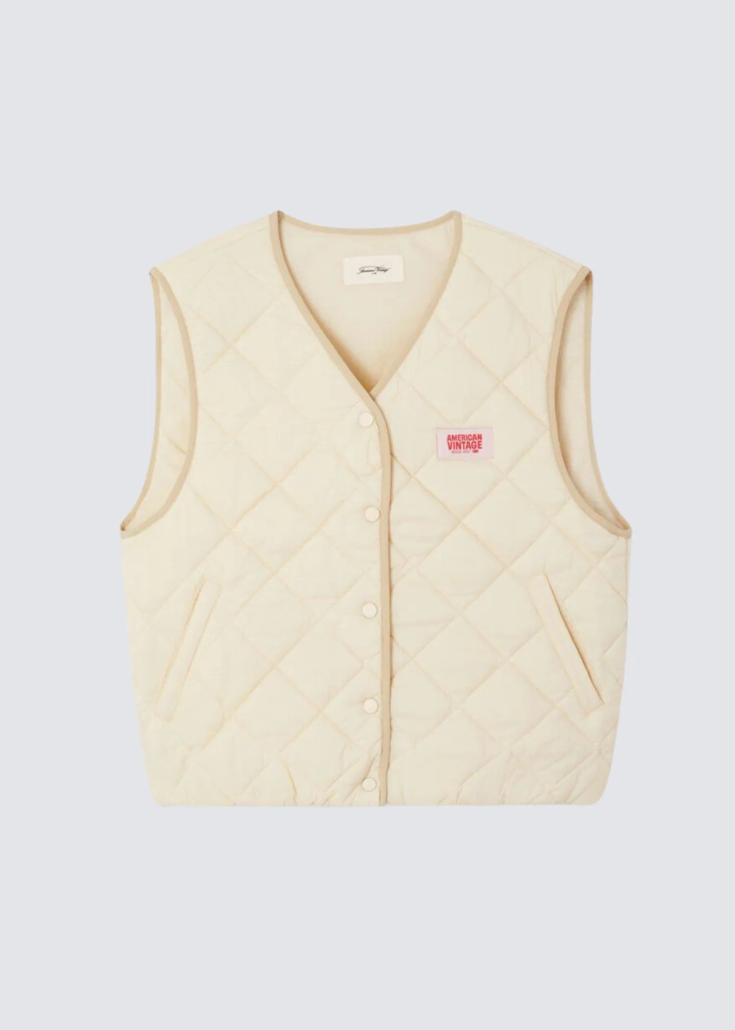American Vintage, Yupibam, Creme, Weste