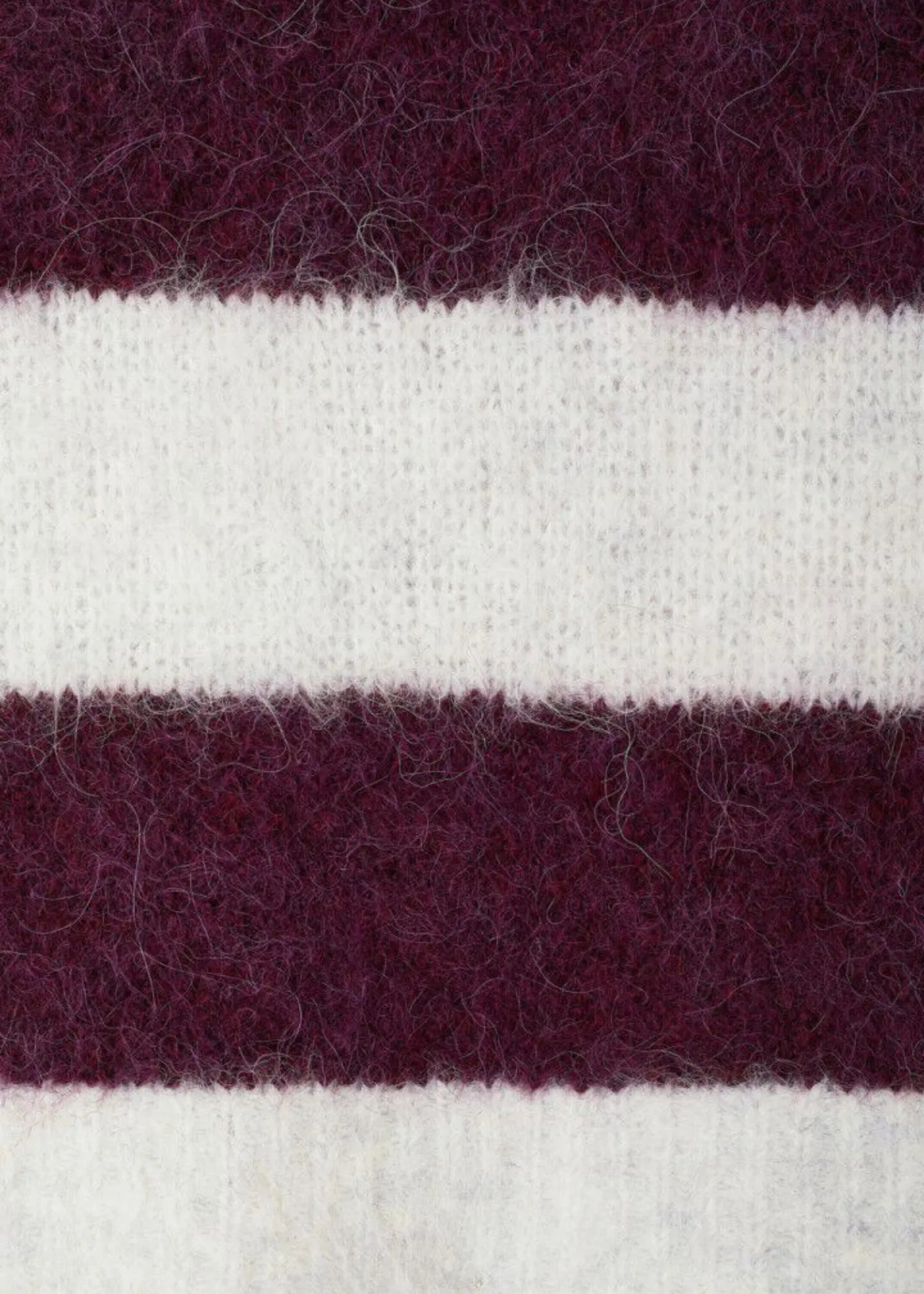 American Vintage, Niby, Rayures Cranberry, Pullunder
