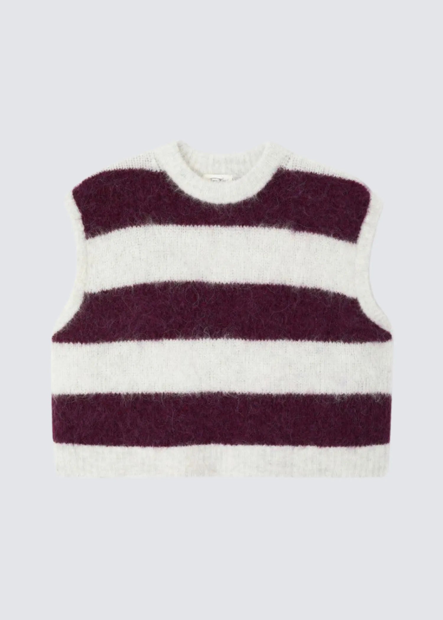 American Vintage, Niby, Rayures Cranberry, Pullunder