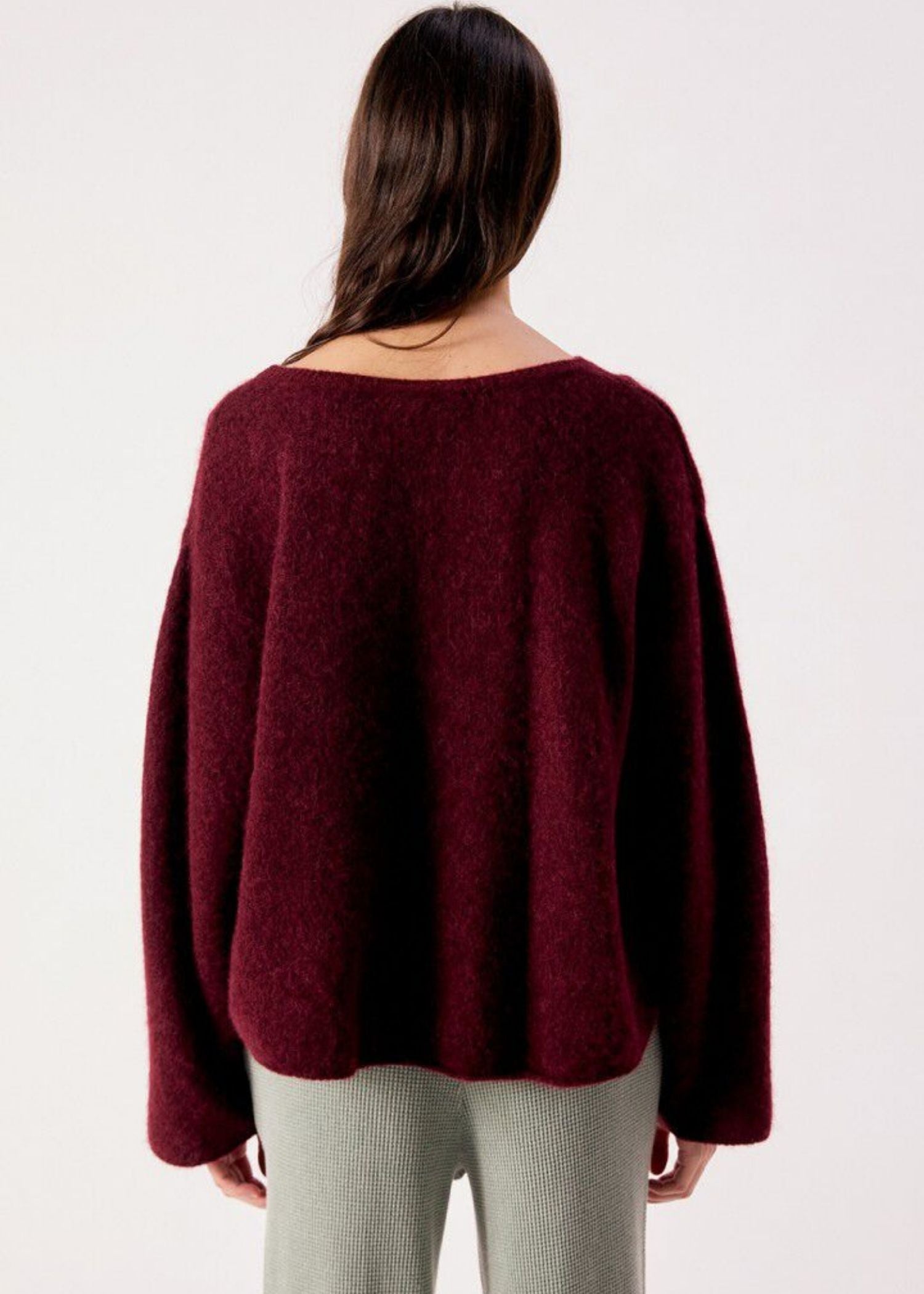 American Vintage, Vitow, Grenat Chiné, Pullover