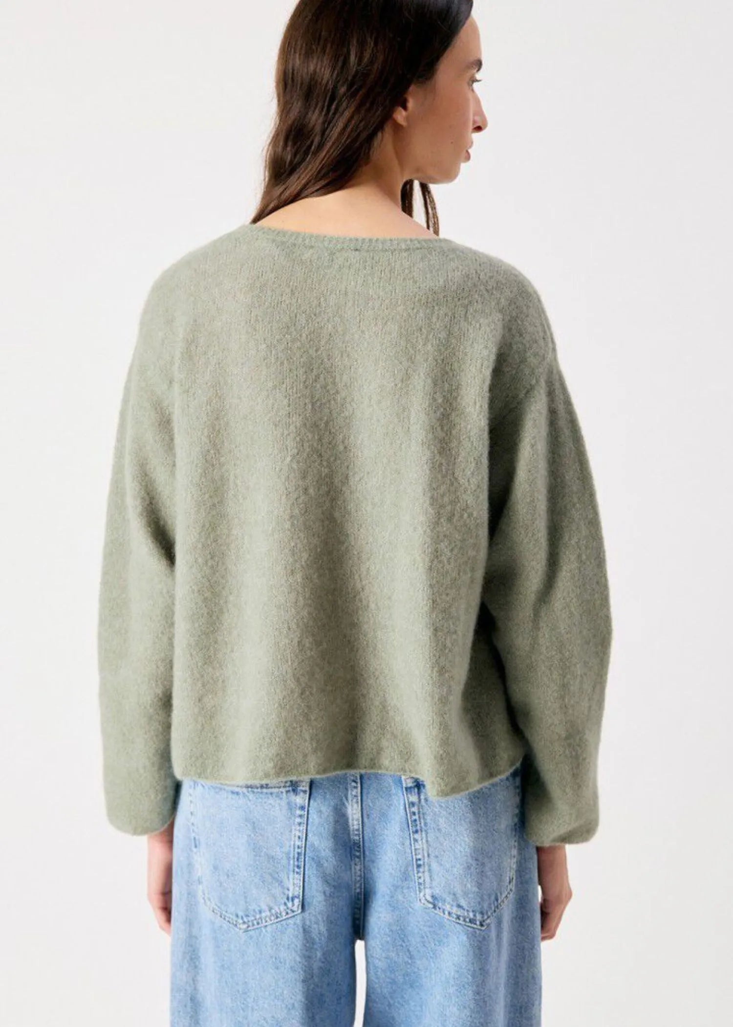 American Vintage, Vitow, Kaki Multichiné, Pullover