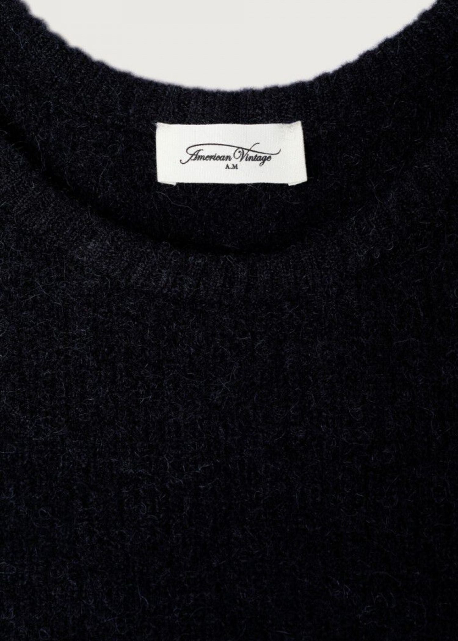 American Vintage, Vitow, Noir, Pullunder