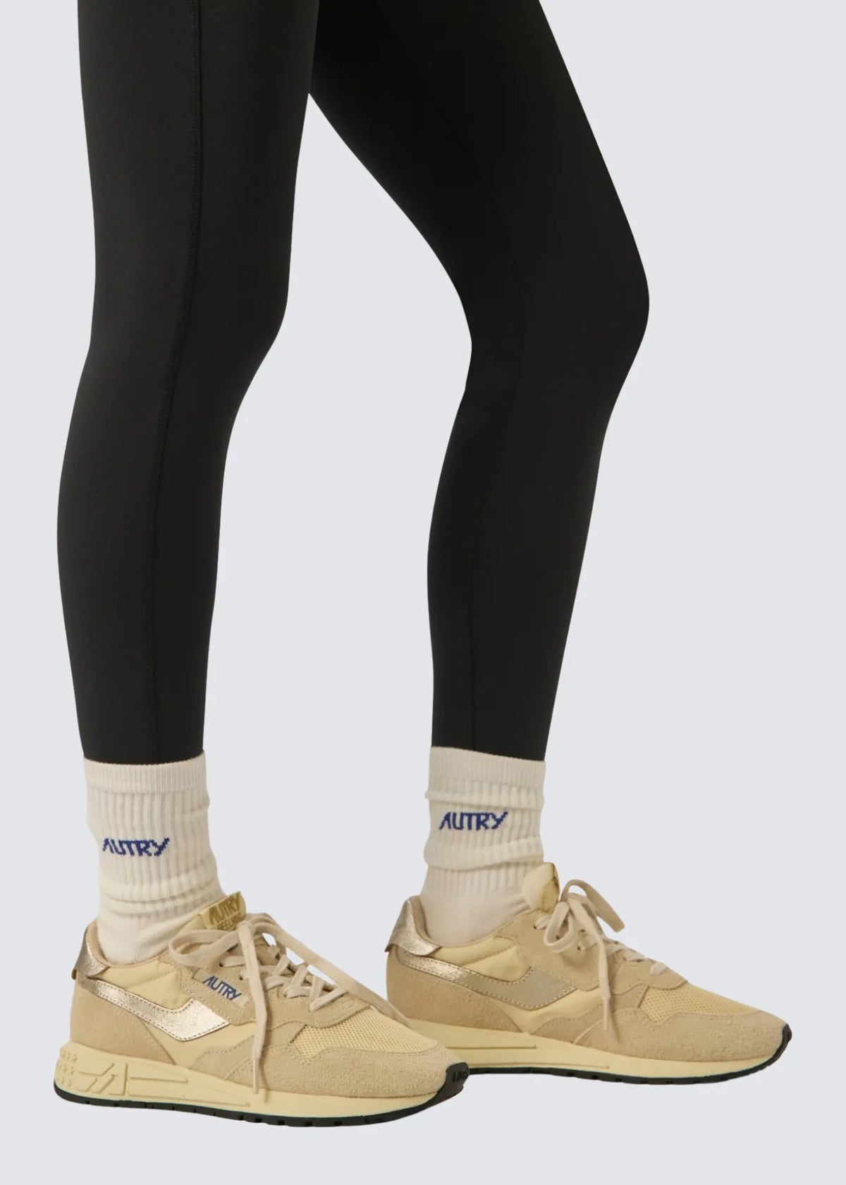 Autry, Jacquard, Cream Blu, Socken