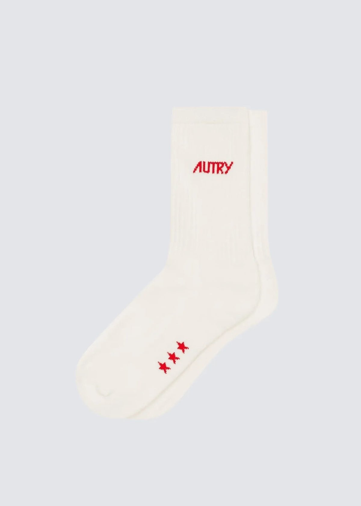 Autry, Jacquard, Cream Red, Socken