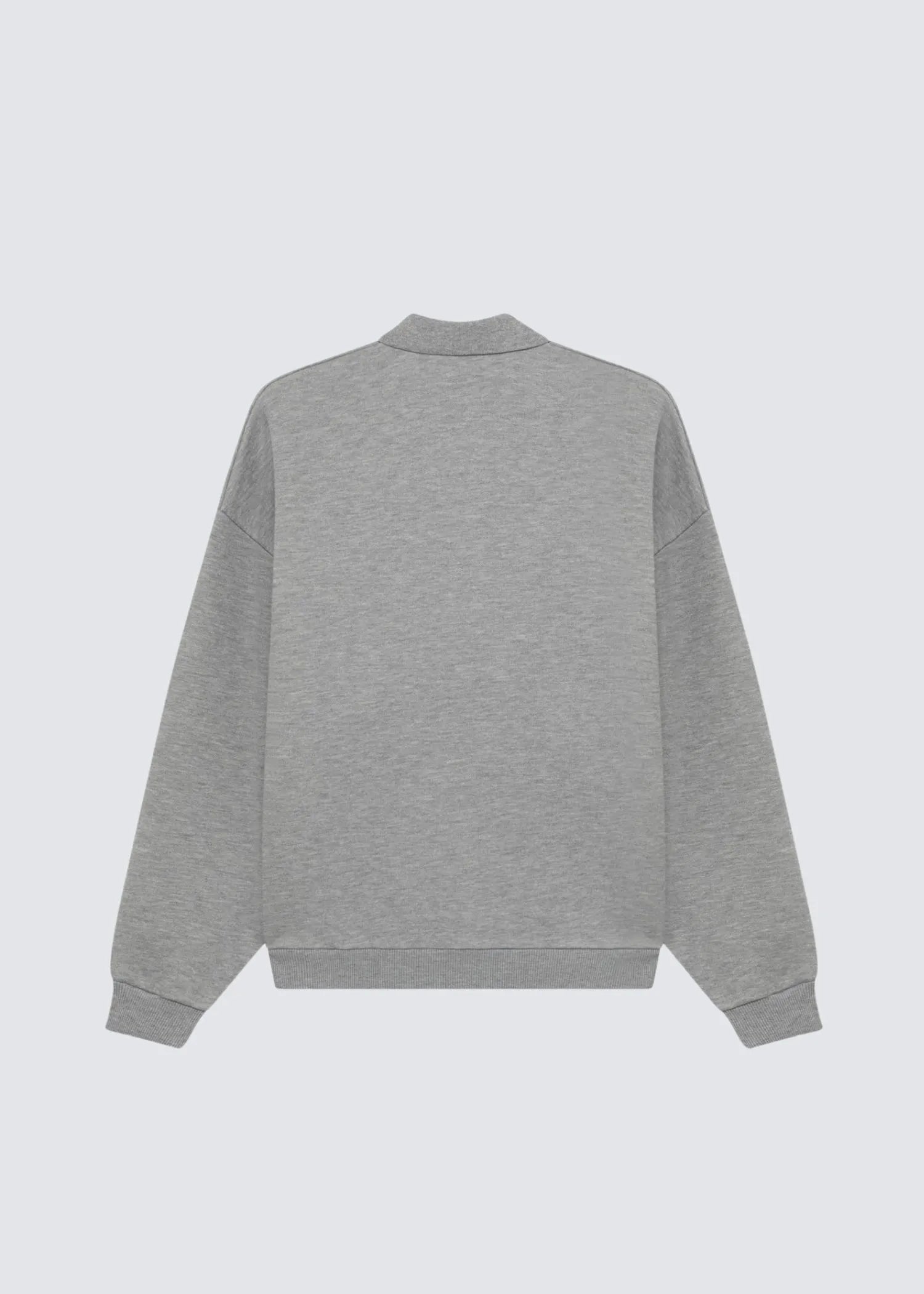 Autry, Polo Unisex, Dark Grey Melange, Sweatshirt