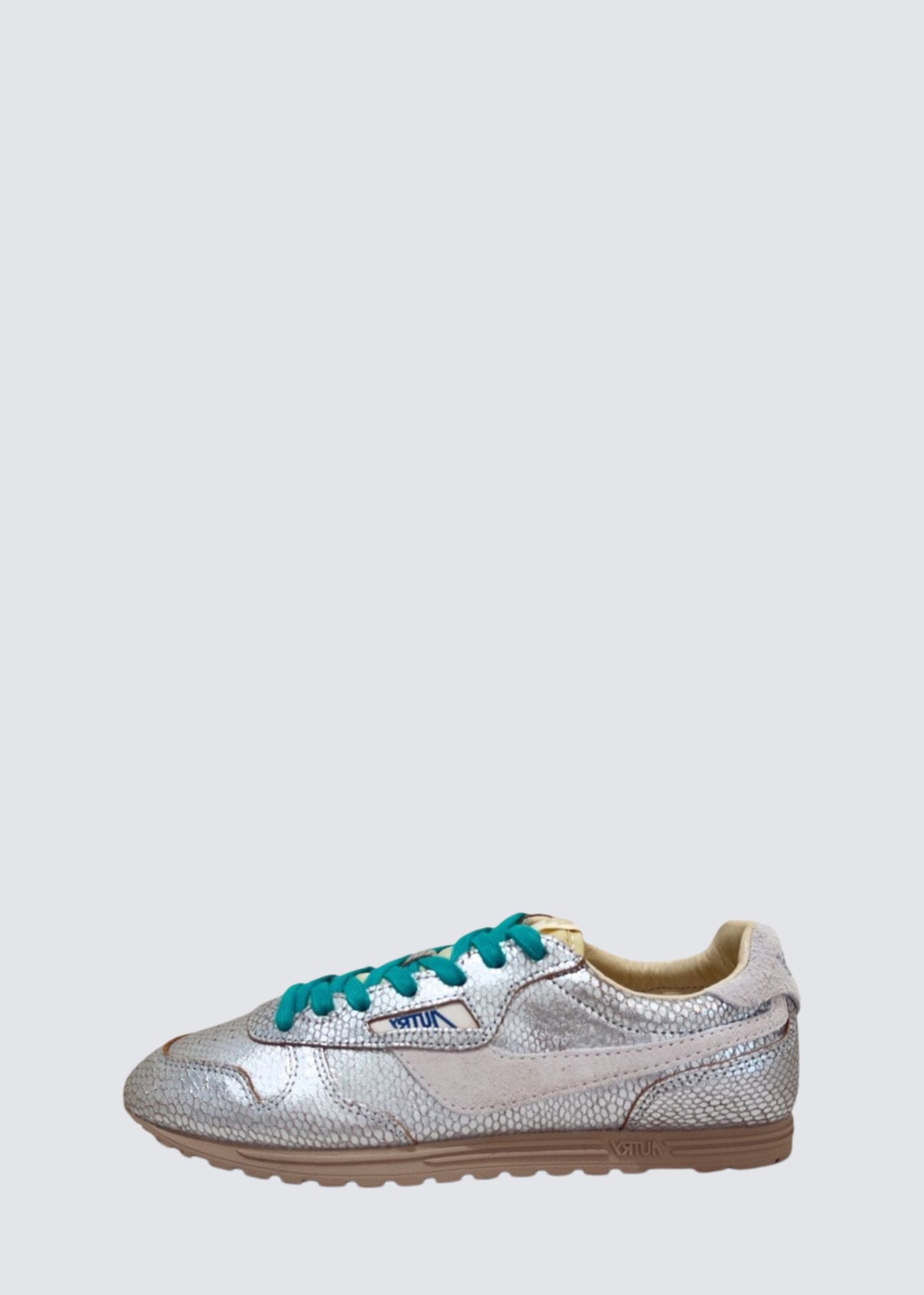 Autry, Windspin Low Woman, Silver / White, Sneaker
