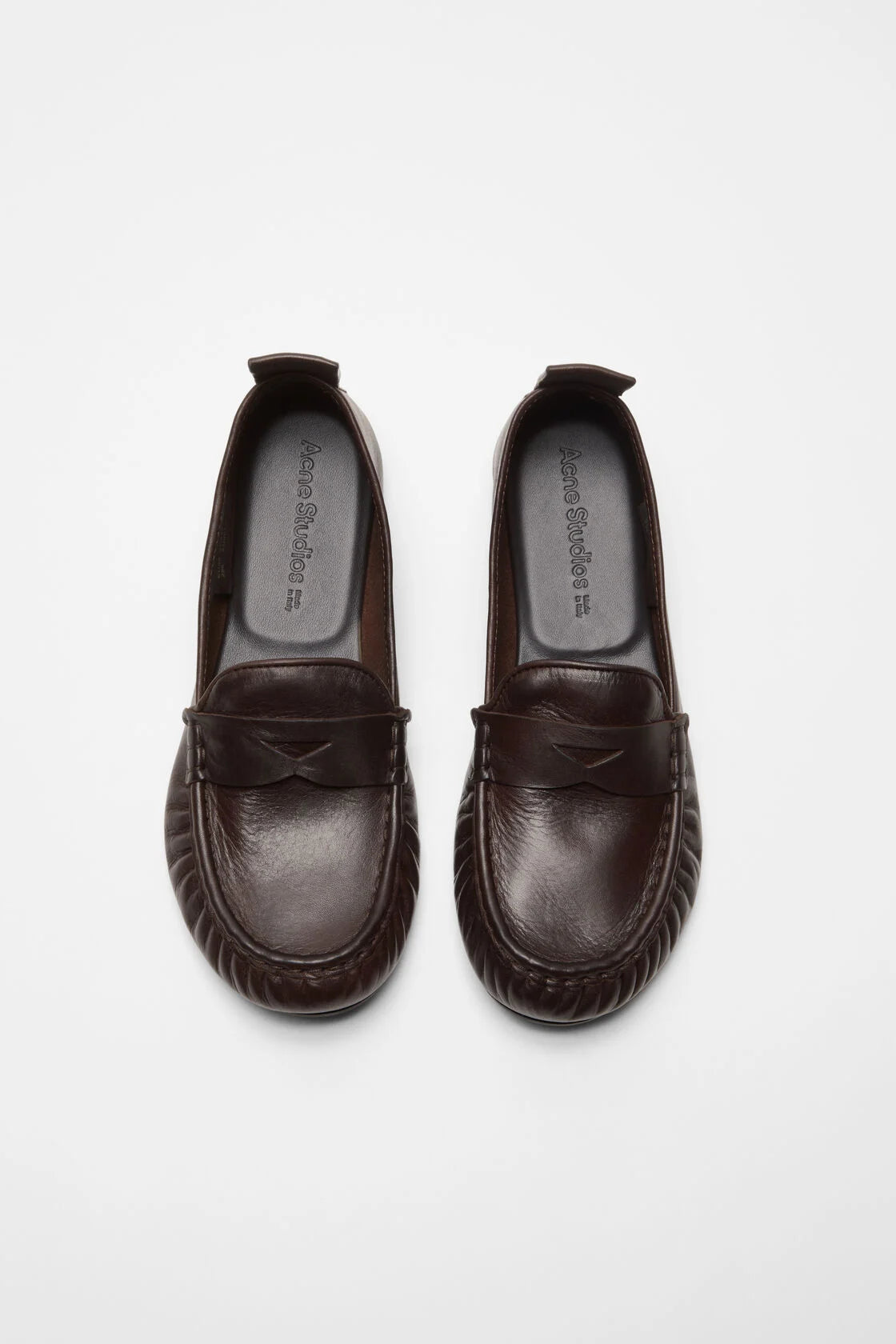 Acne Studios, Dark Brown, Loafer