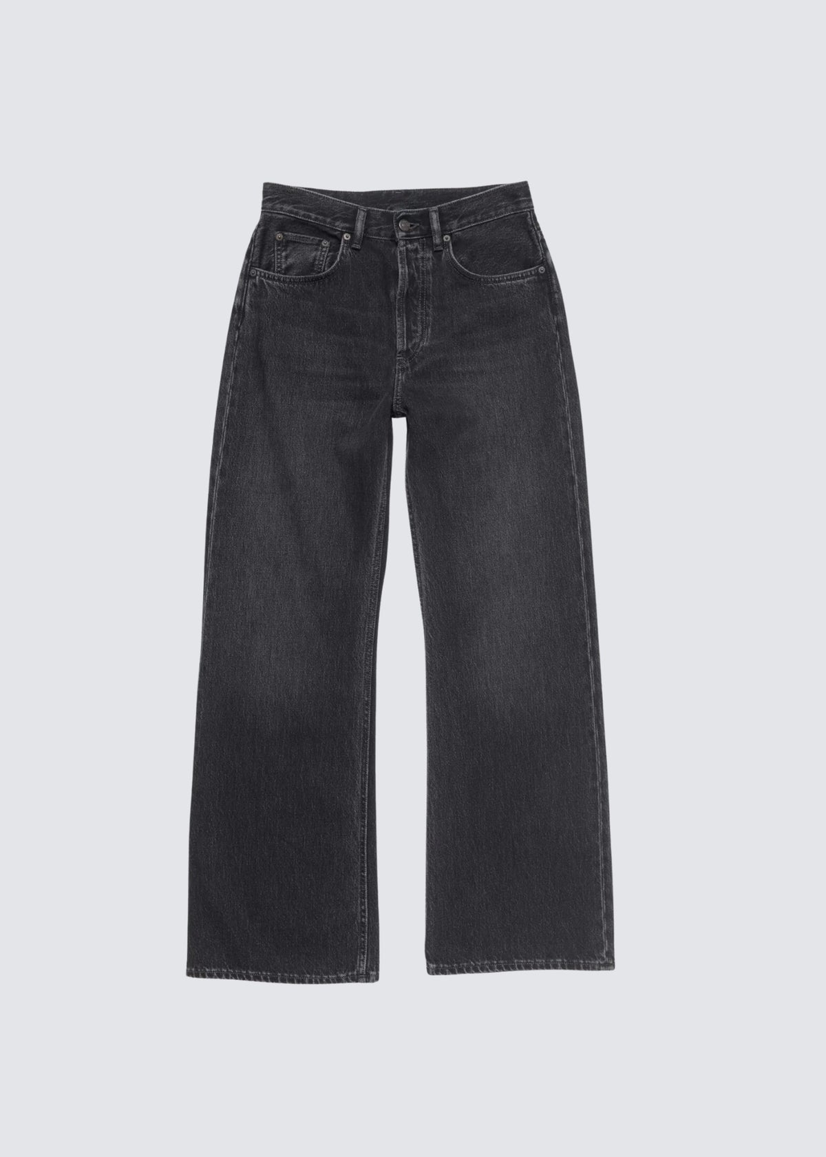 Acne Studios, 2021F Vintage Black, Jeans Ansicht von vorne