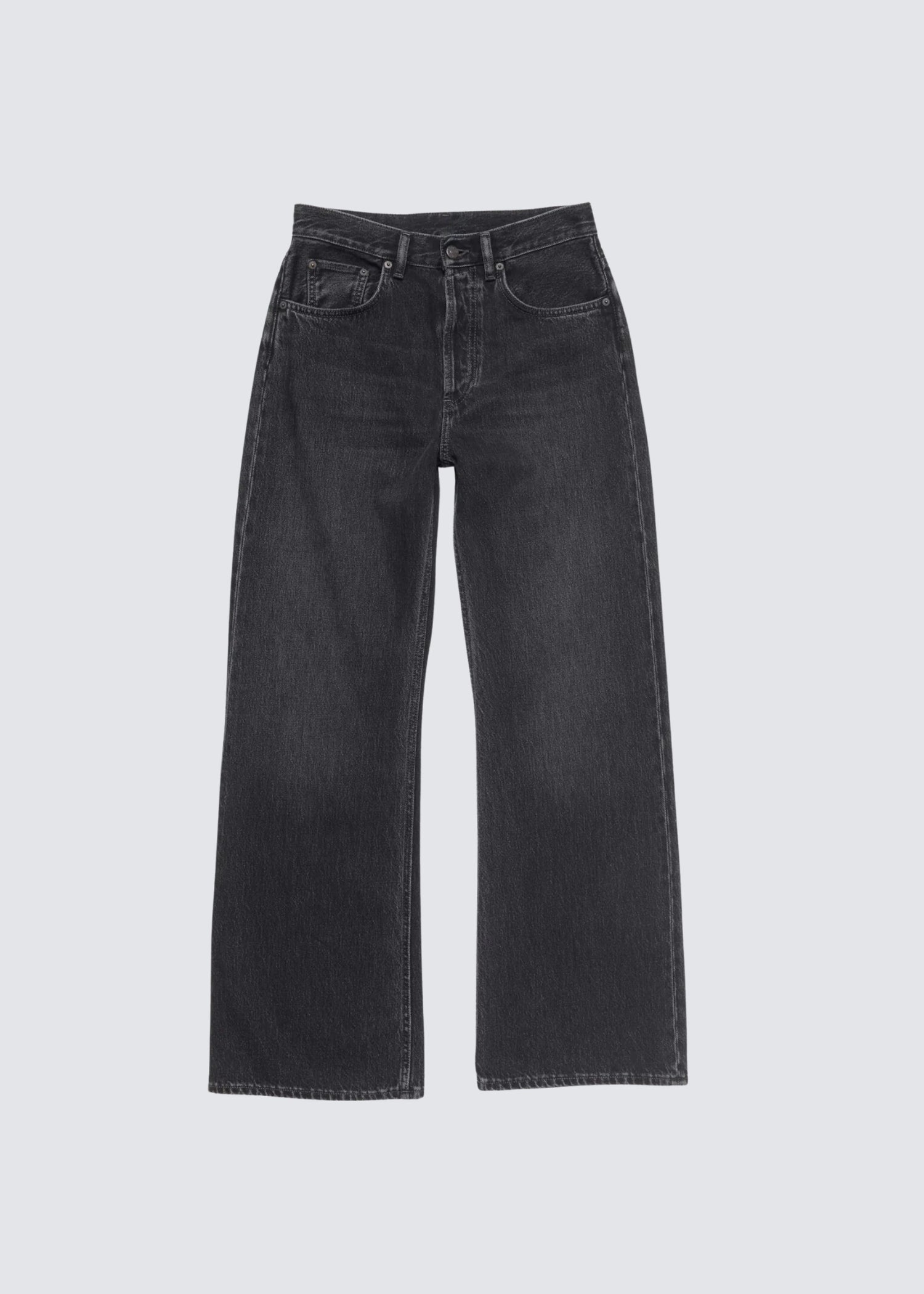Acne Studios, 2021F Vintage Black, Jeans Ansicht von vorne