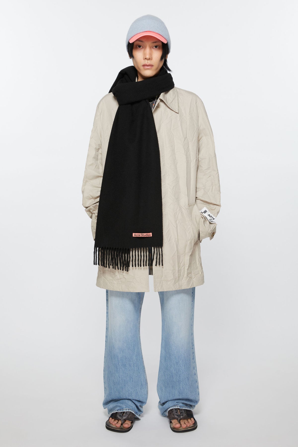 Acne Studios, Classic Cashmere, Black, Scarf
