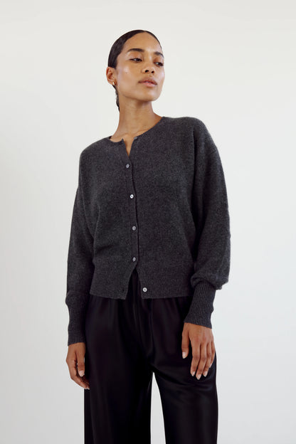 Coco, Dark Grey, Cardigan