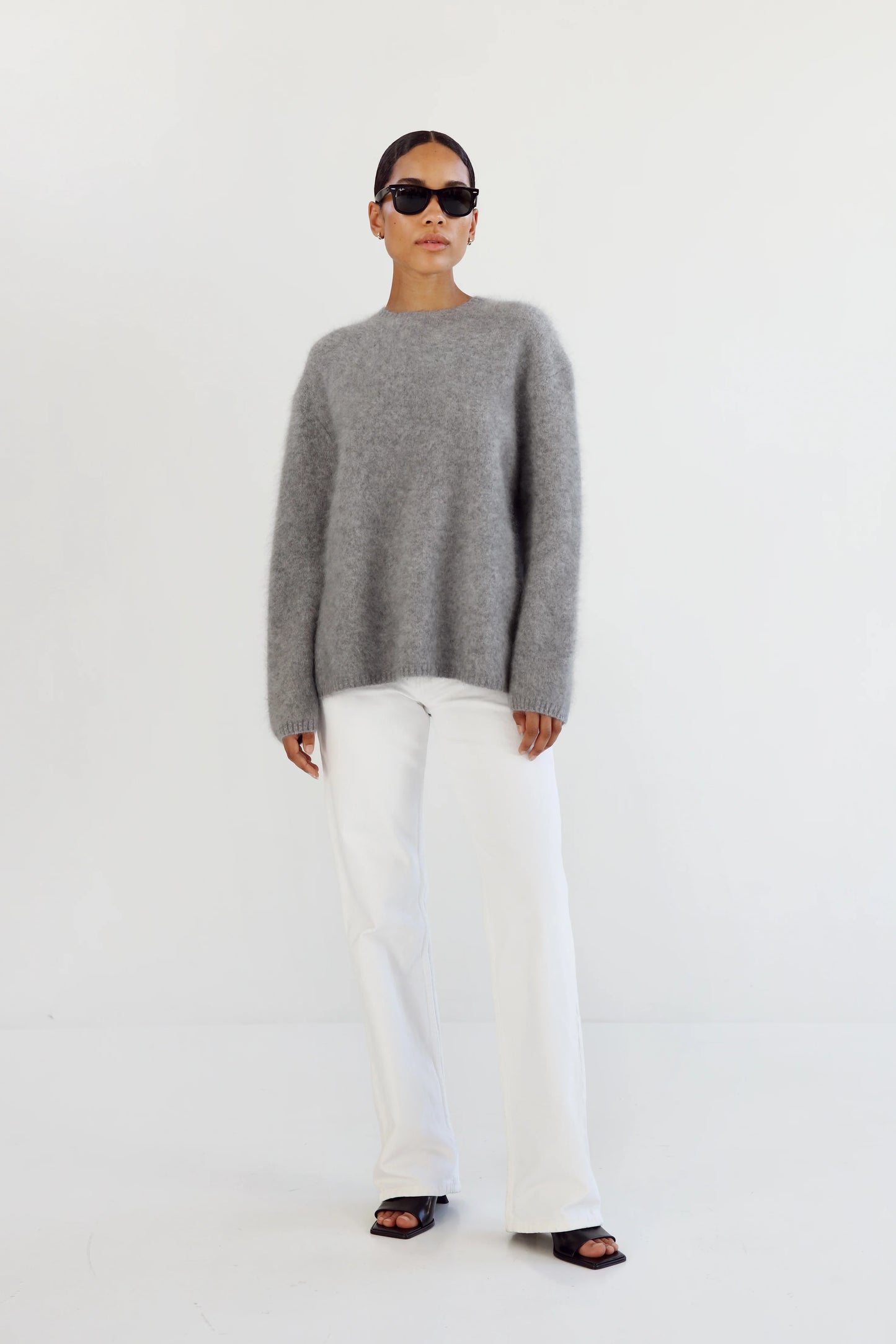 Floy, Grey, Pullover