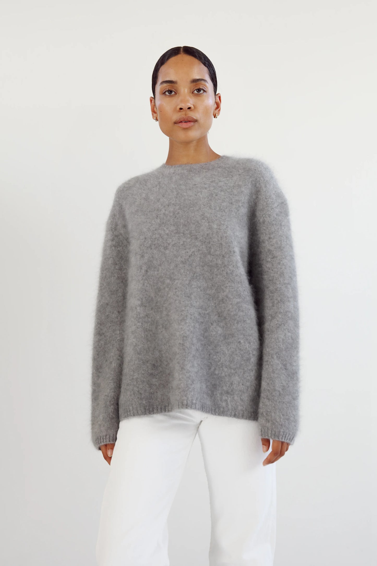 Floy, Grey, Pullover