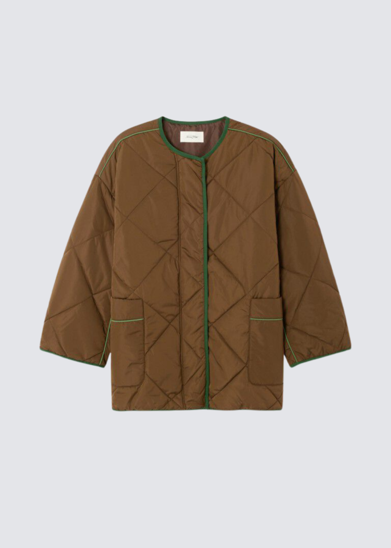 American Vintage braune Jacke aus Polyester - Flatshot