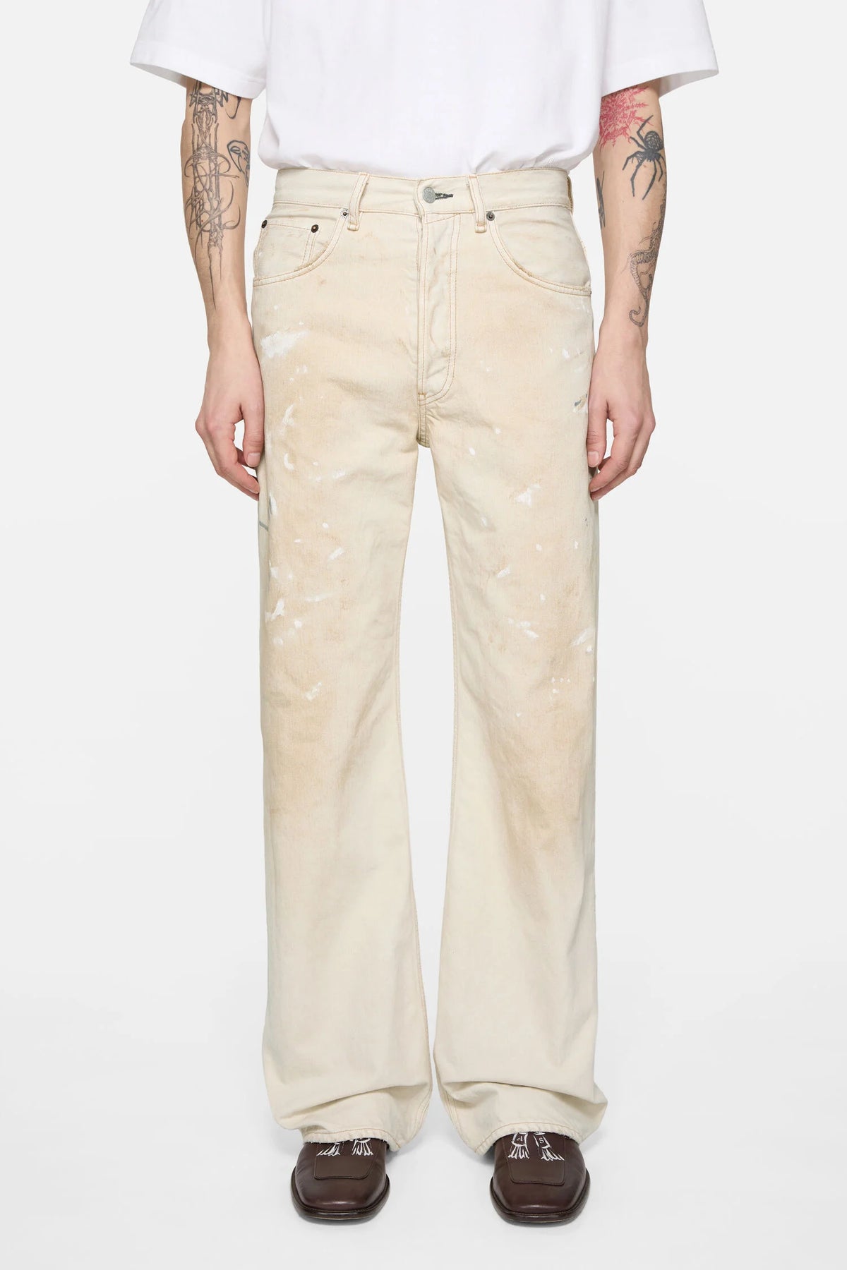 Acne Studios, 2021F Trafalgar, White, Jeans
