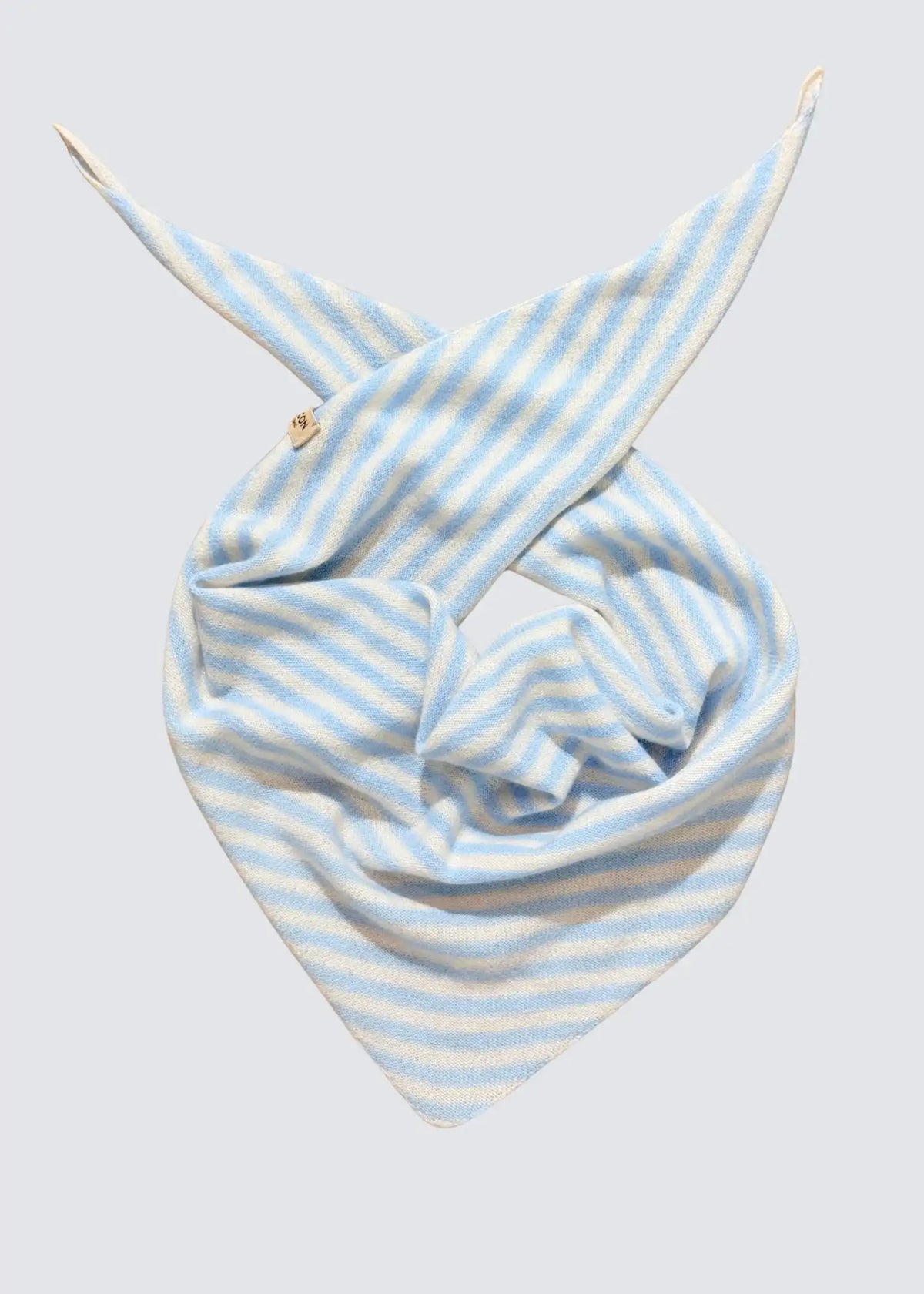 Balcon Preysing, Triangle Soft Strand, Hellblau/Creme, Schal