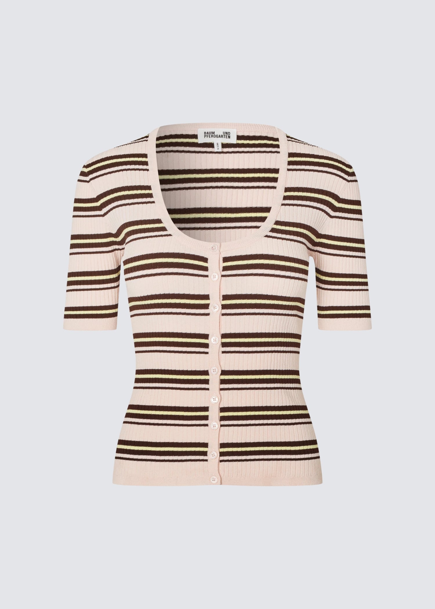 Baum und Pferdgarten, Calyn, Pastel Pink Stripe, Cardigan
