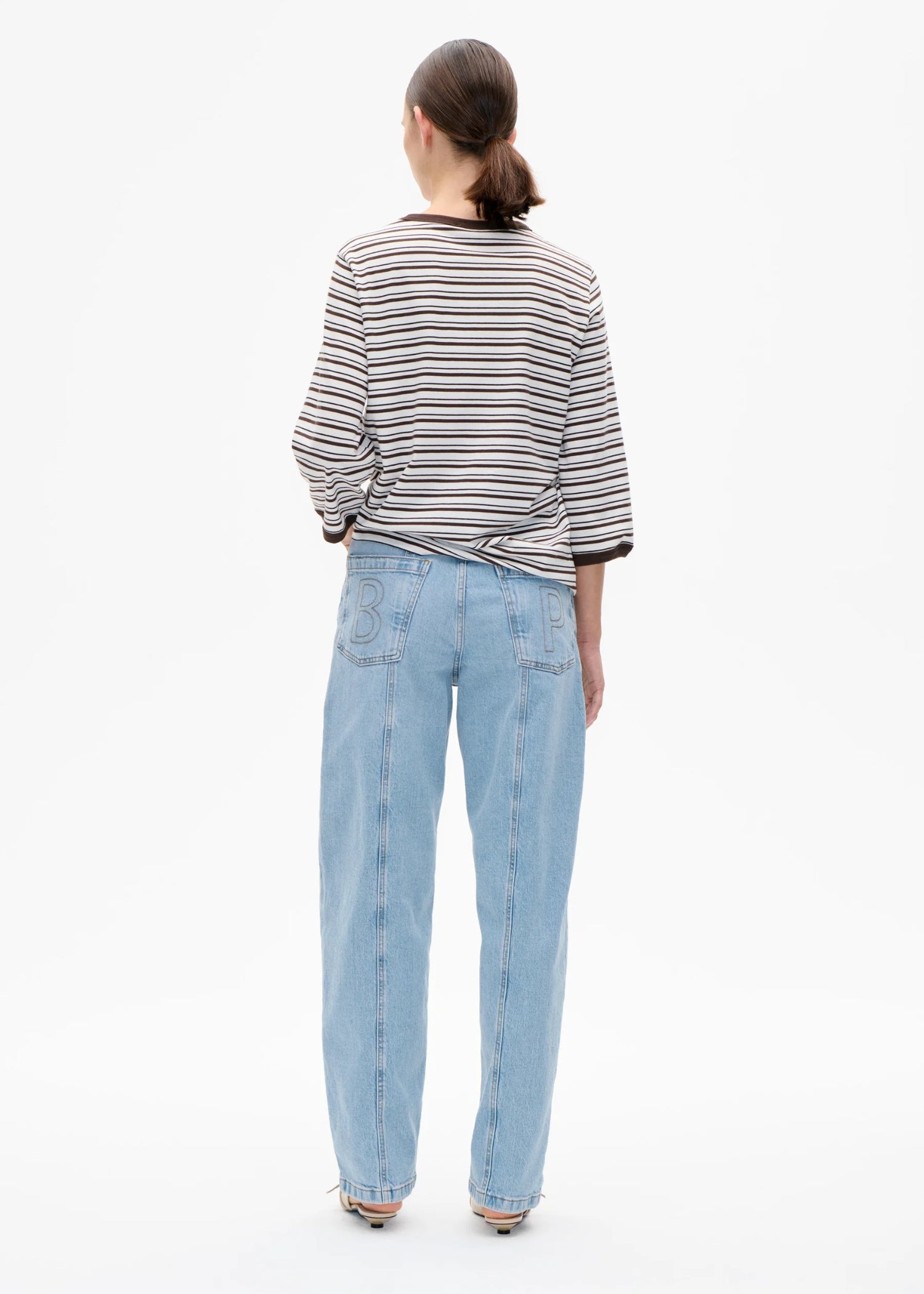 Baum und Pferdgarten, Julien, Coffee Bean Stripe, T-Shirt