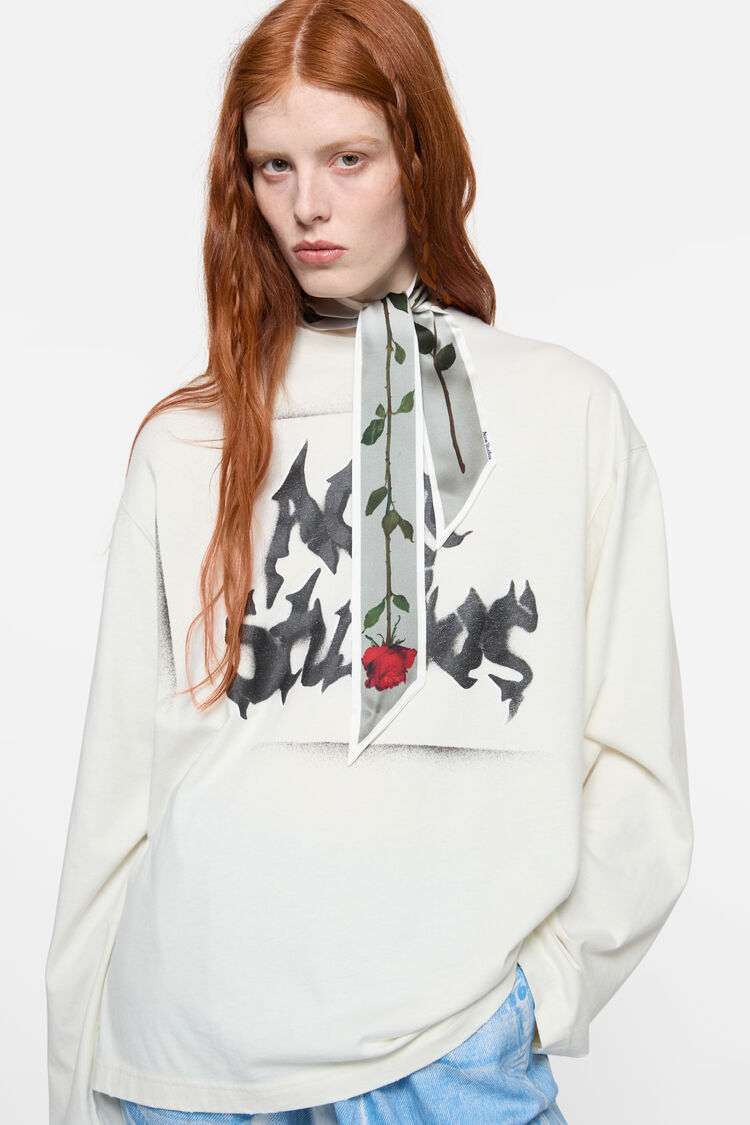 Acne Studios, White Twilly, Tuch