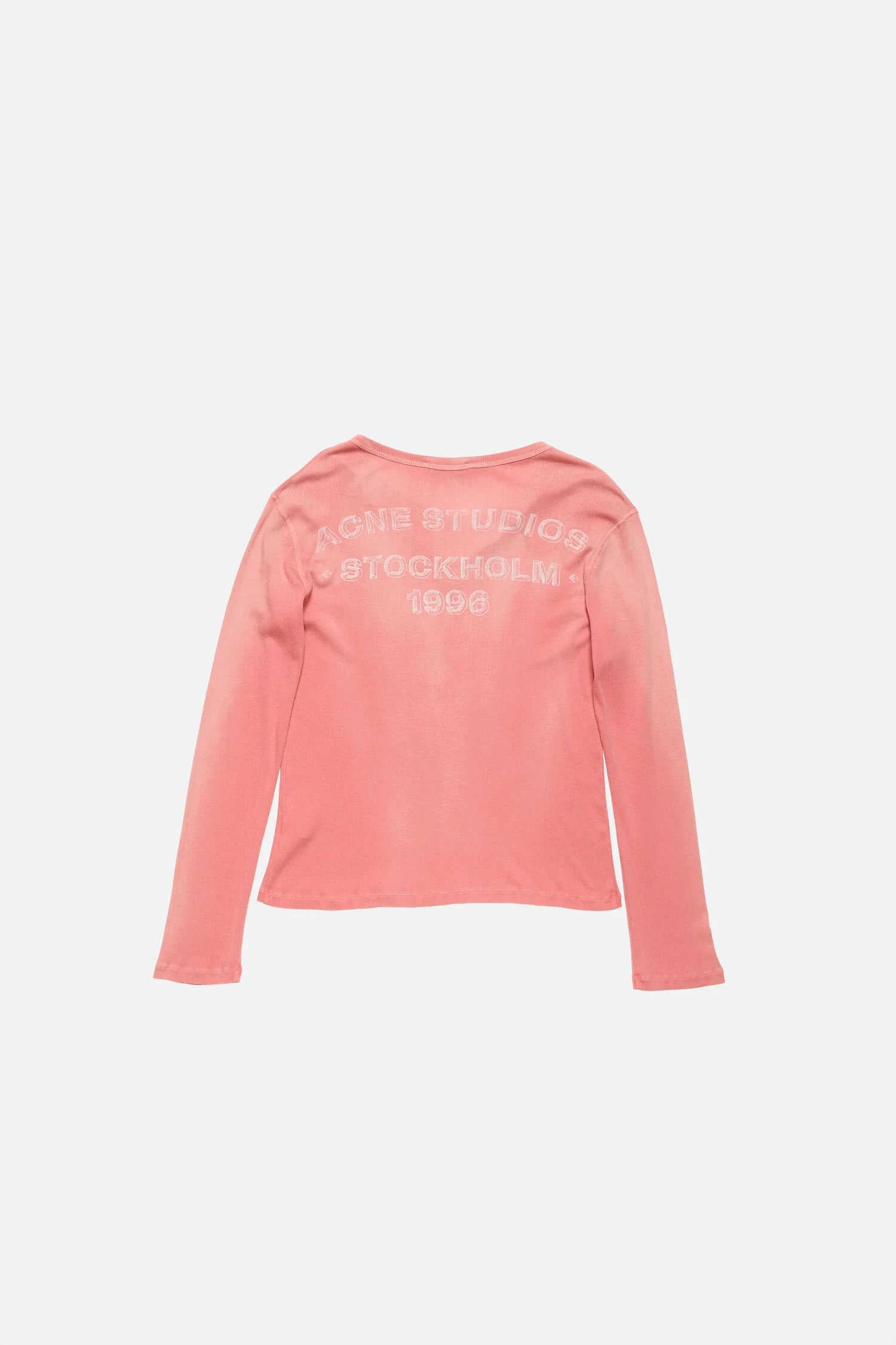 Logo, Red, Langarm-Shirt