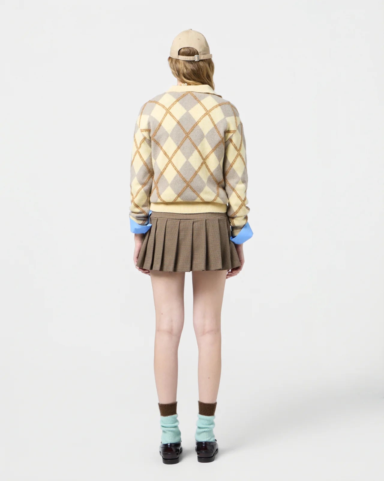 Collegiate Argyle Polo, Butter Combo, Pullover