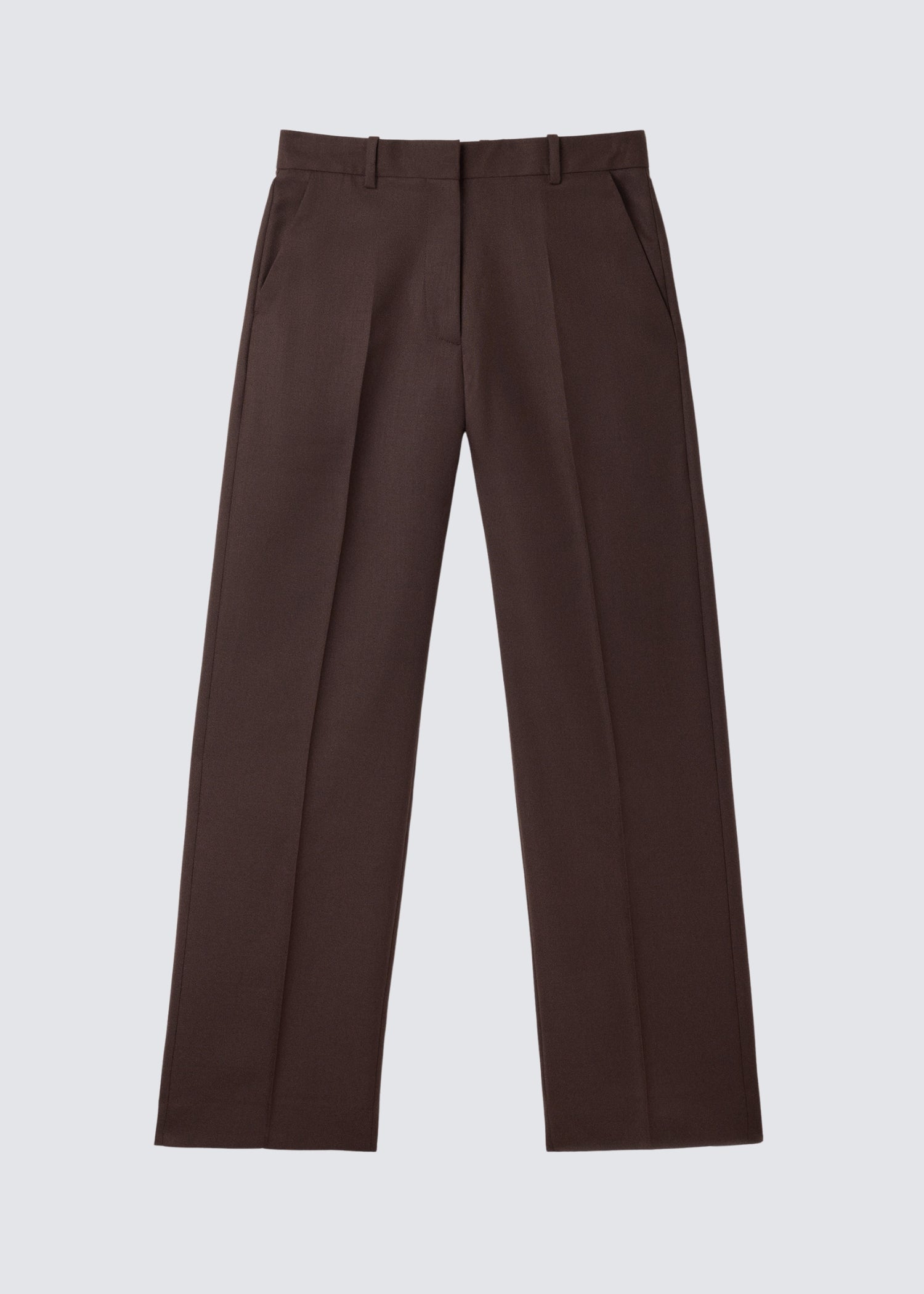 Freisteller: Anzughose auf grauen Grund