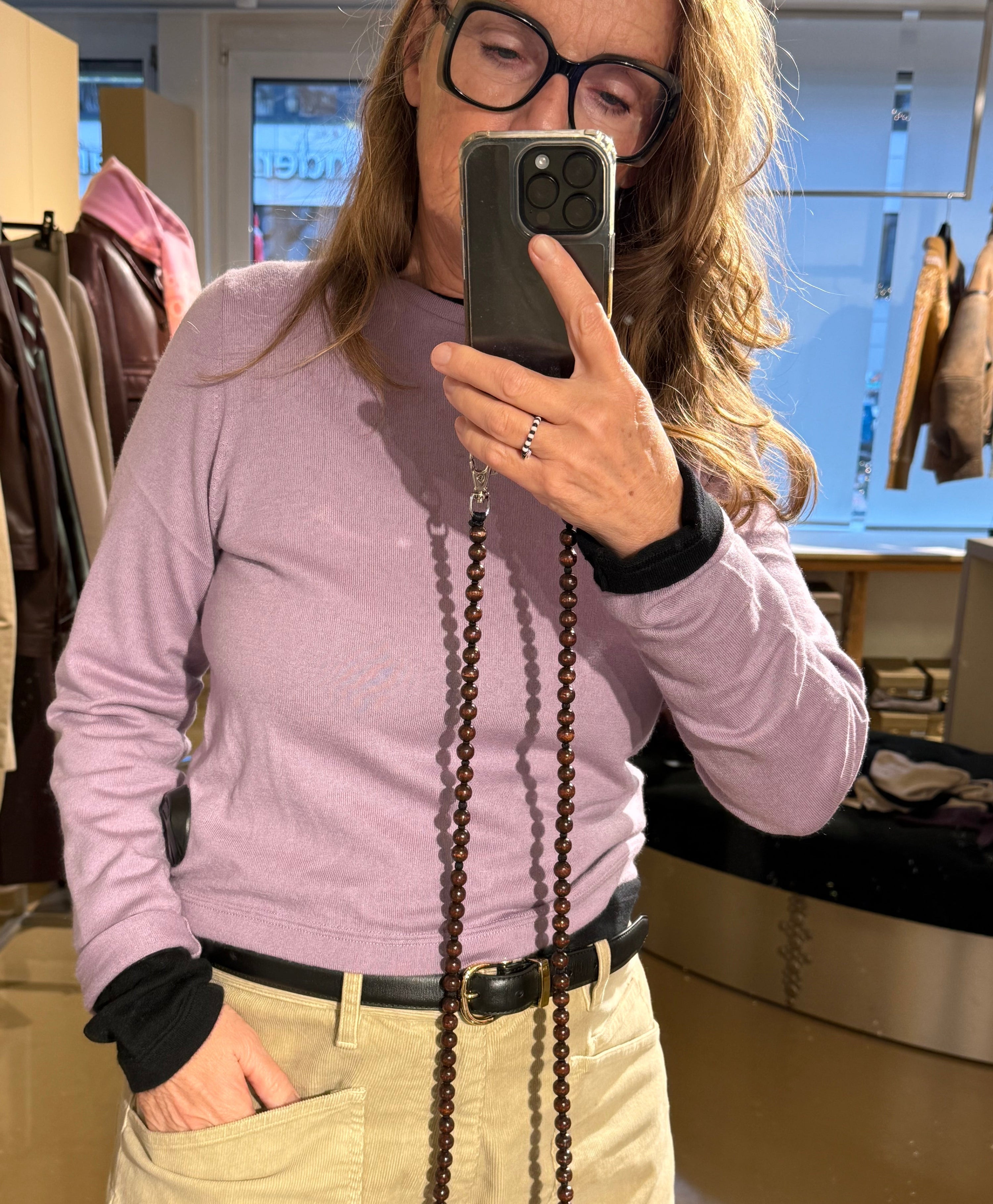 No 451, Lisa, Lila, Pullover