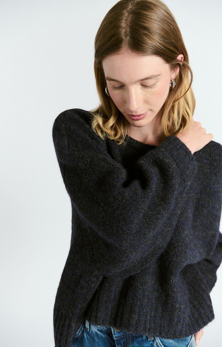 East, Navy Mouline, Pullover