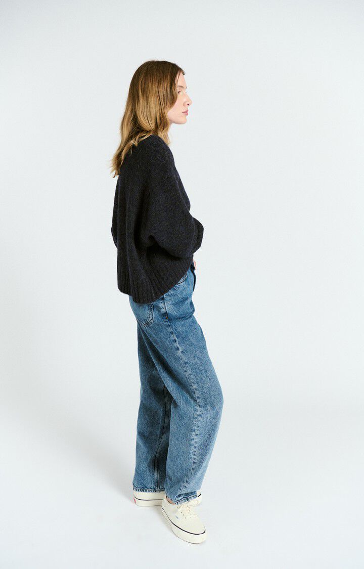 East, Navy Mouline, Pullover