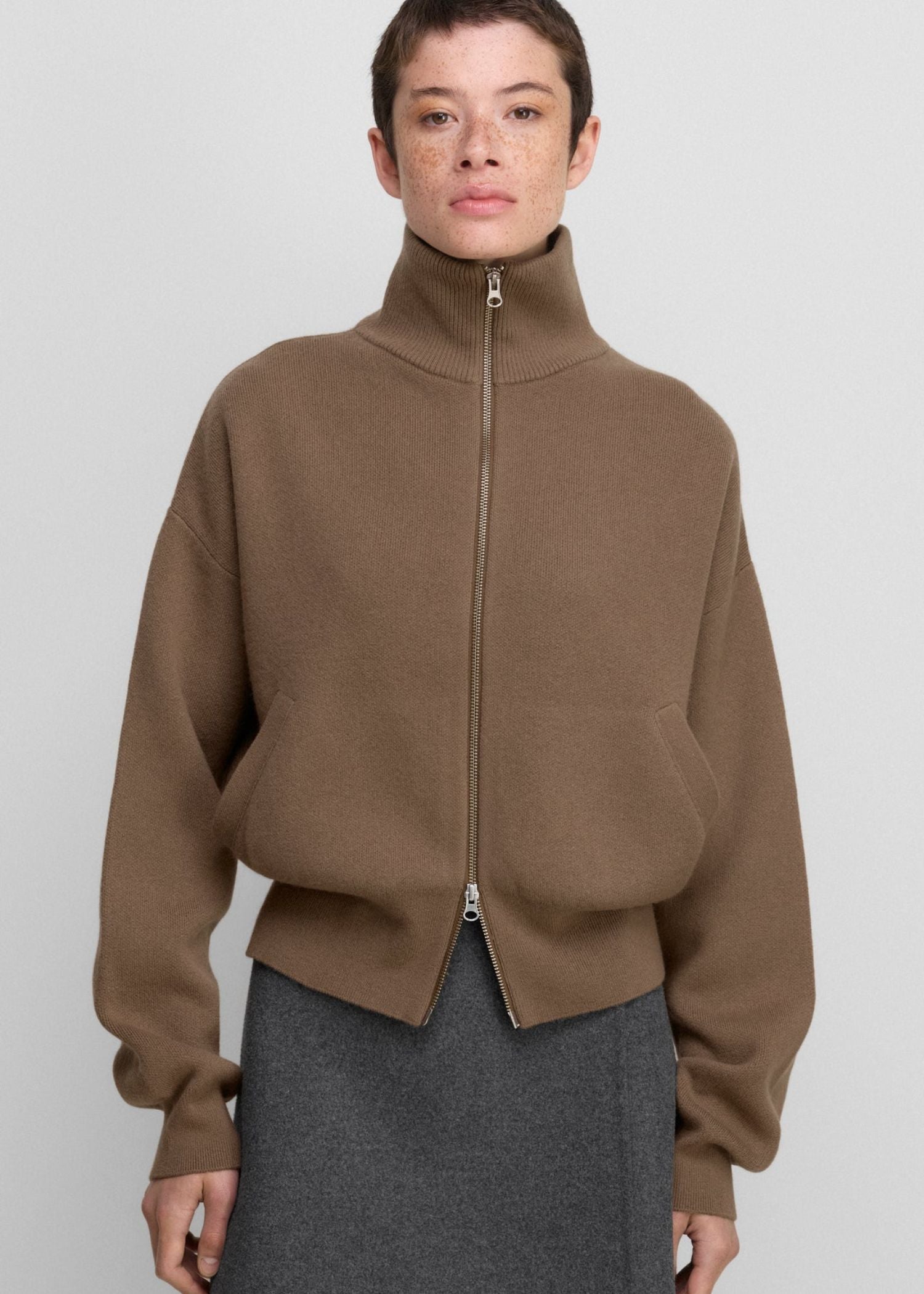 Extreme Cashmere, No 385, Xtra Cute, Chai, Cardigan