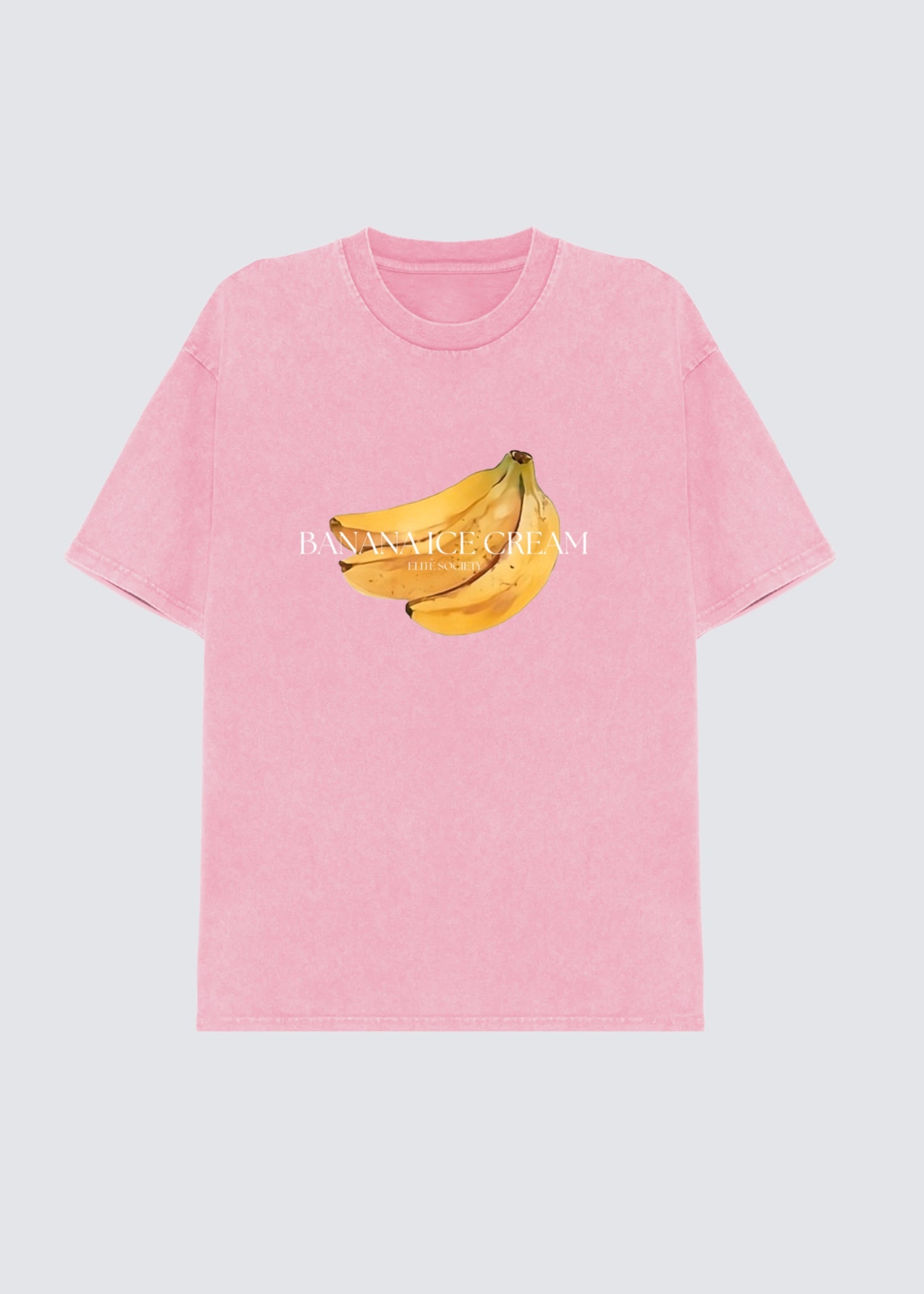 Banana, Pink, T-Shirt