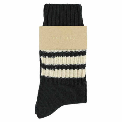 Off Black/Ecru, Socken