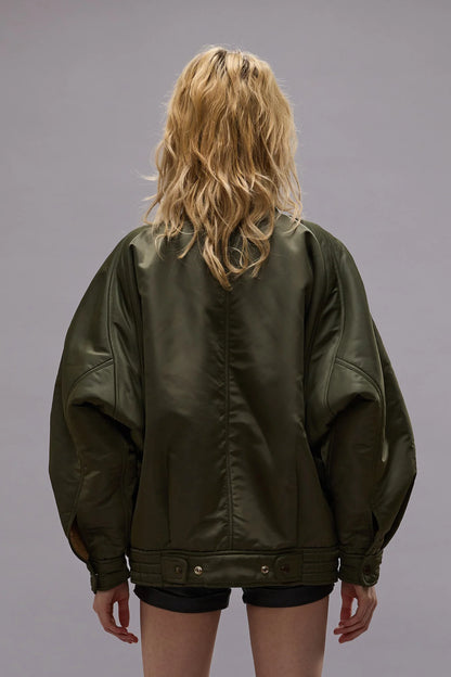 Ribbed Flight, Olive, Bomber